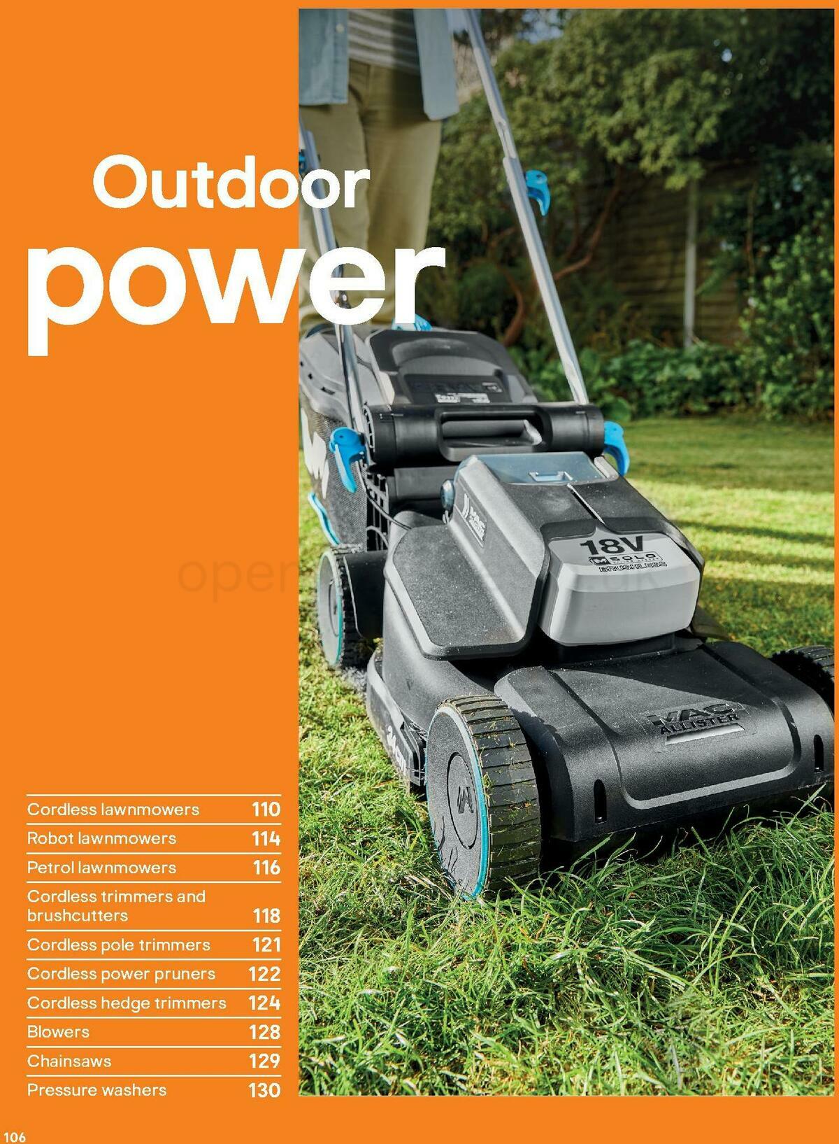 B&Q Outdoors Offers from 1 March