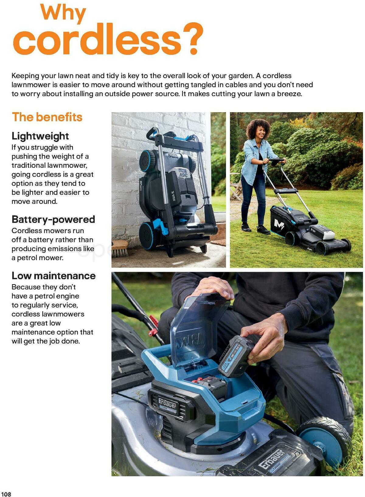 B&Q Outdoors Offers from 1 March