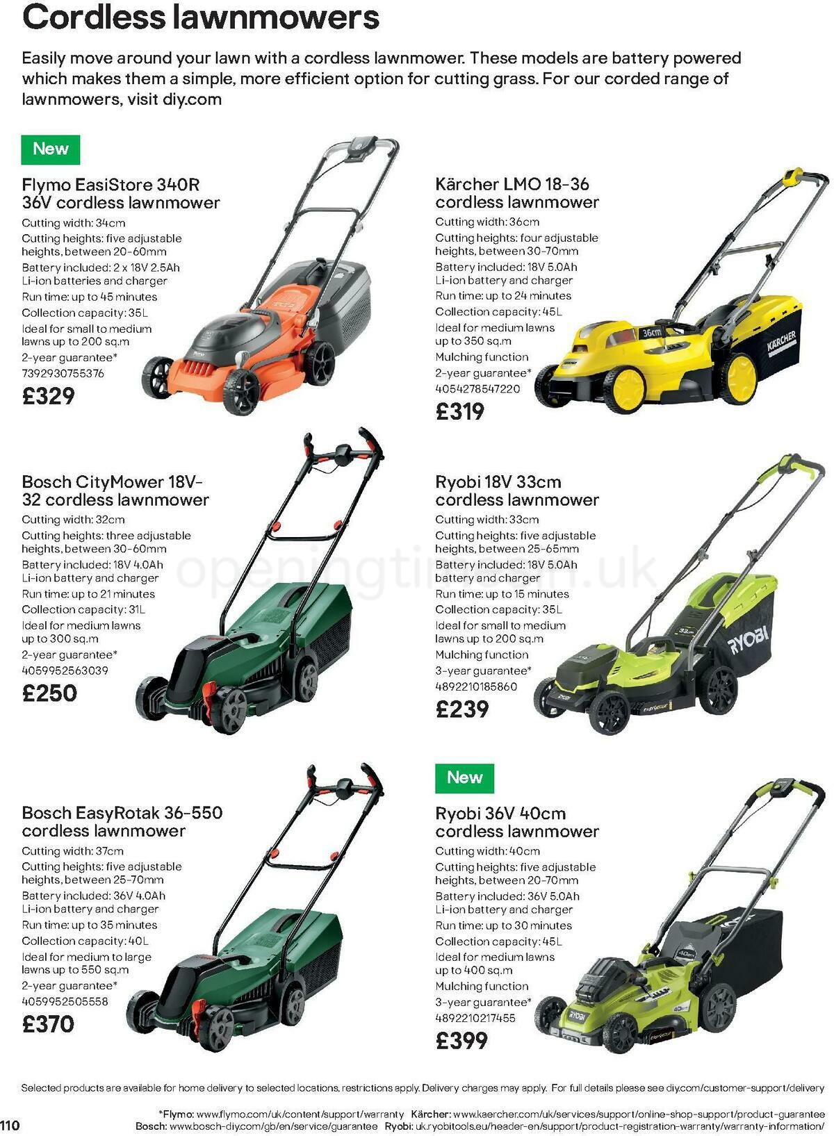 B&Q Outdoors Offers from 1 March