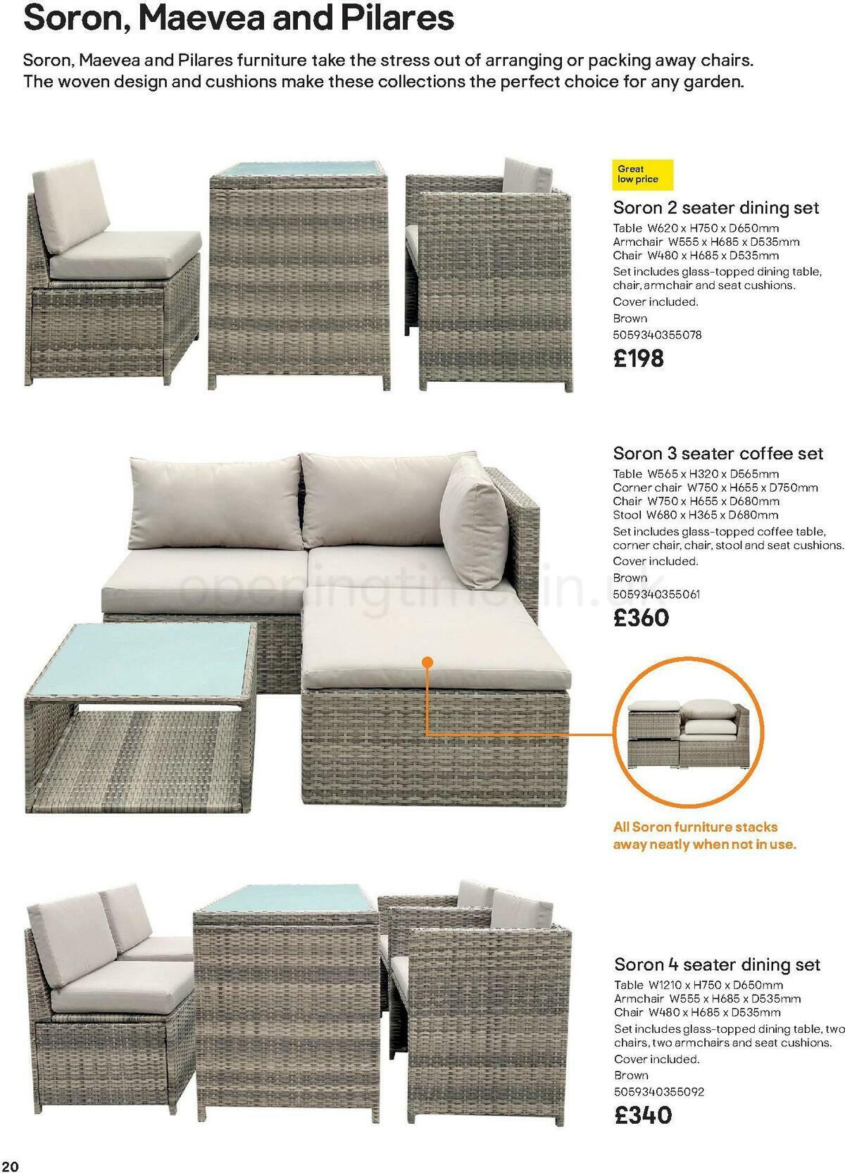 B&Q Outdoors Offers from 1 March