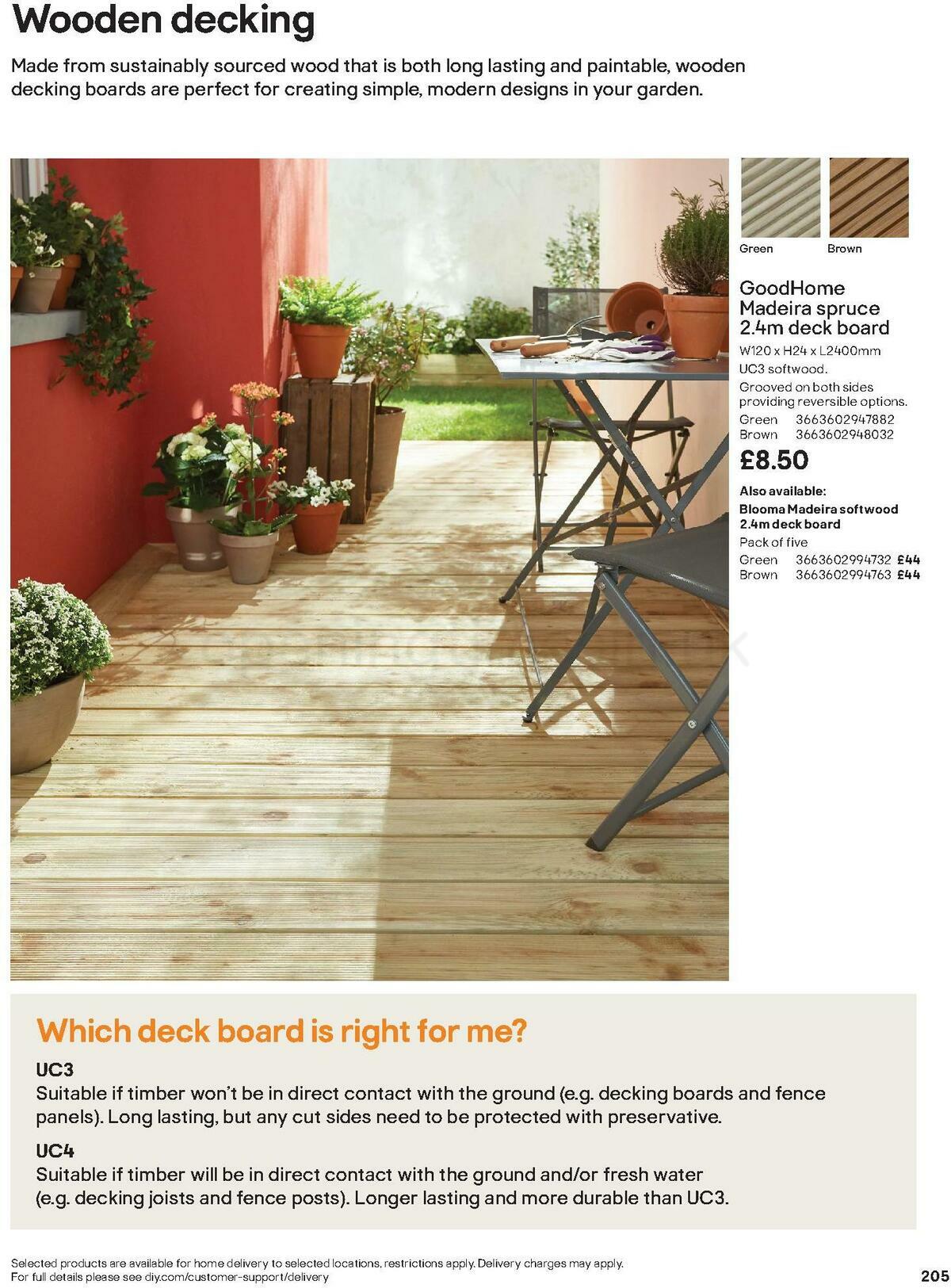 B&Q Outdoors Offers from 1 March
