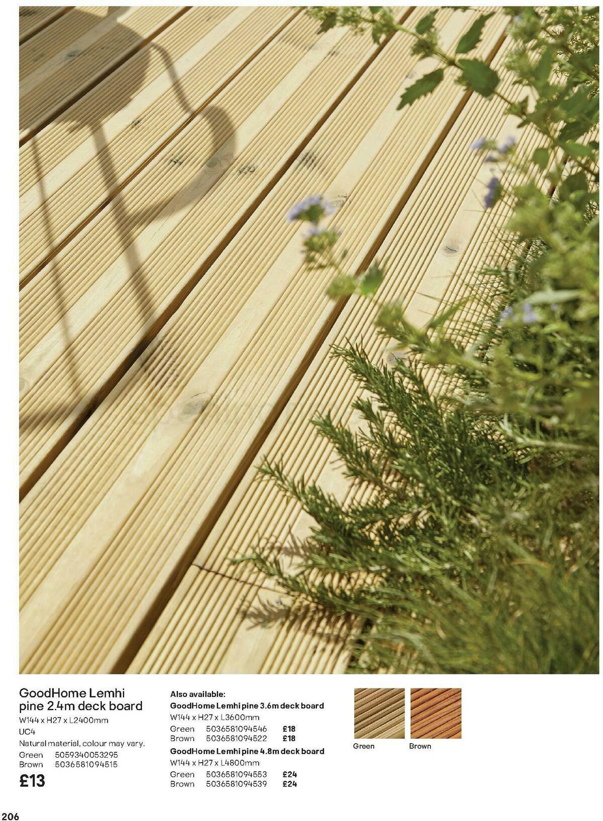 B&Q Outdoors Offers from 1 March