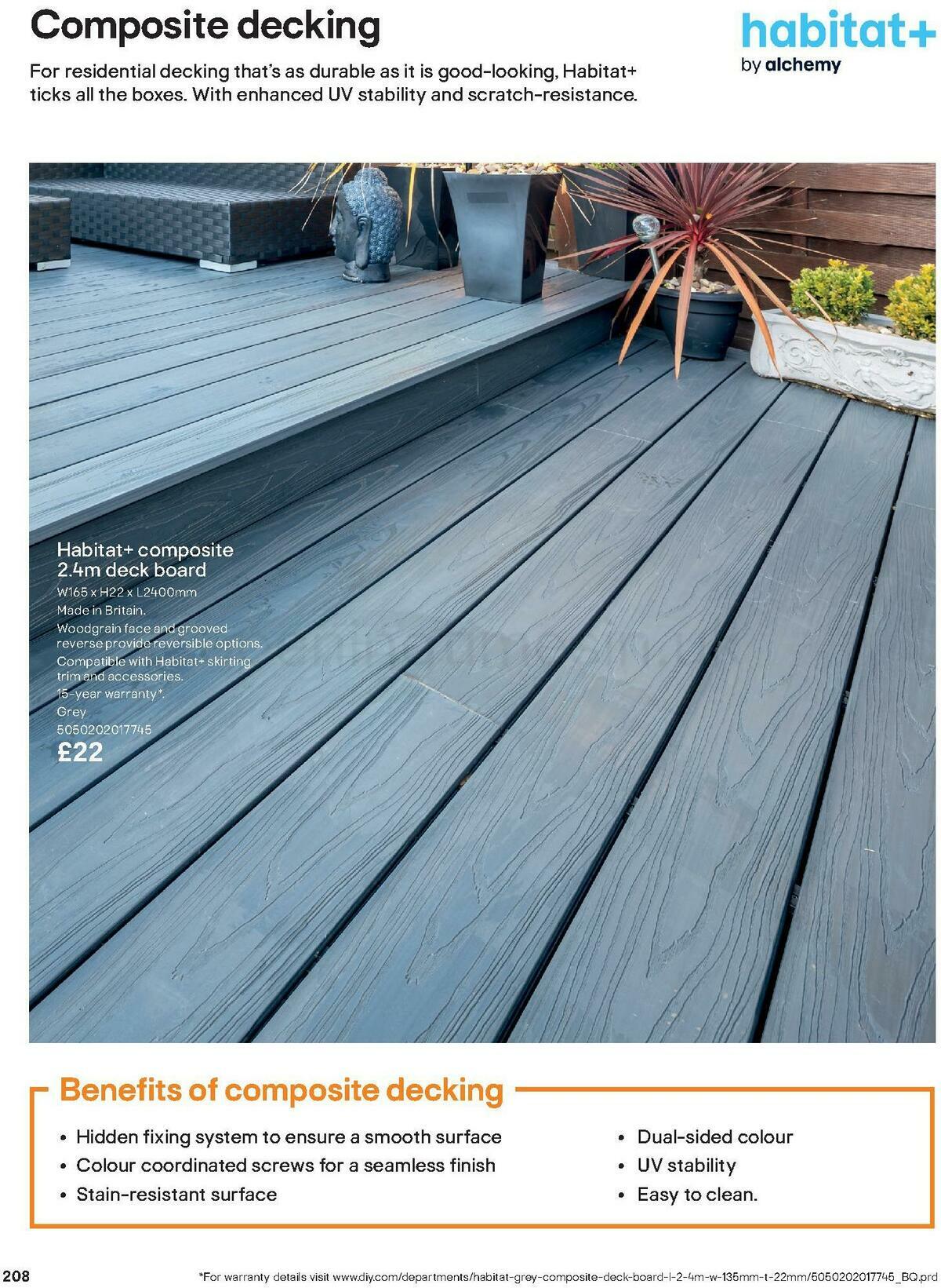 B&Q Outdoors Offers from 1 March