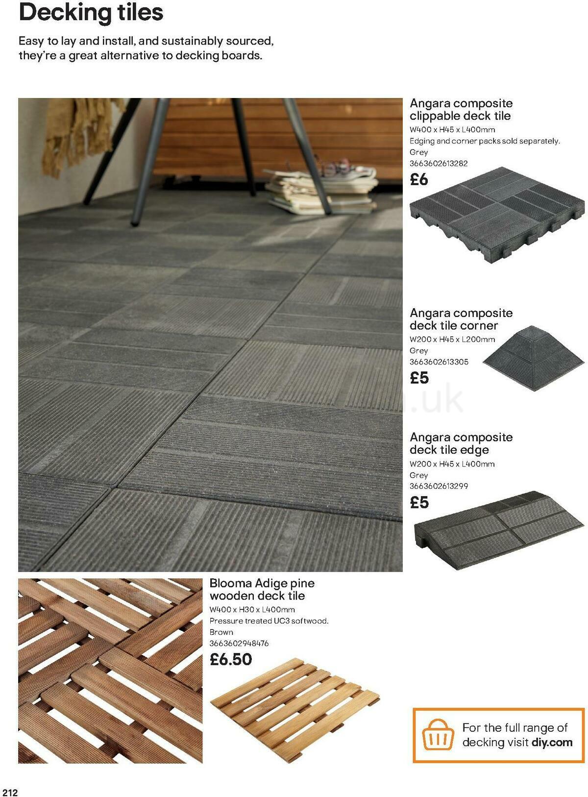 B&Q Outdoors Offers from 1 March