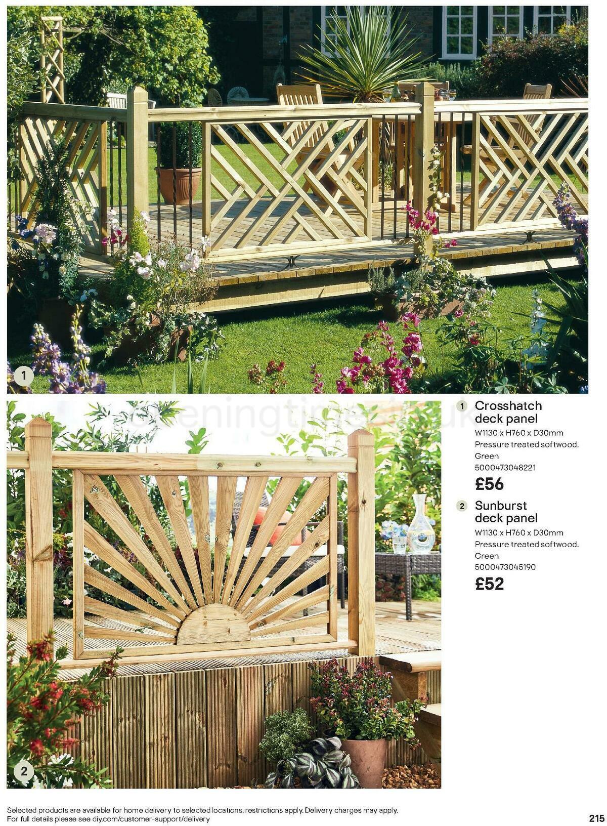 B&Q Outdoors Offers from 1 March