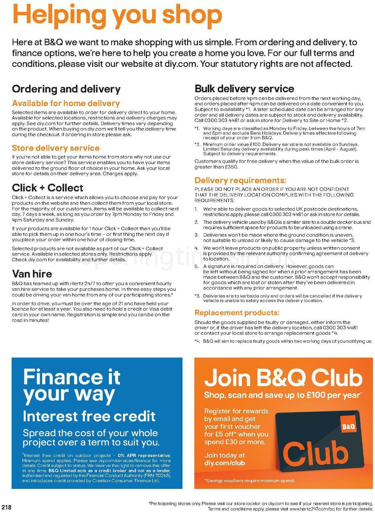 B&Q Outdoors Offers from 1 March