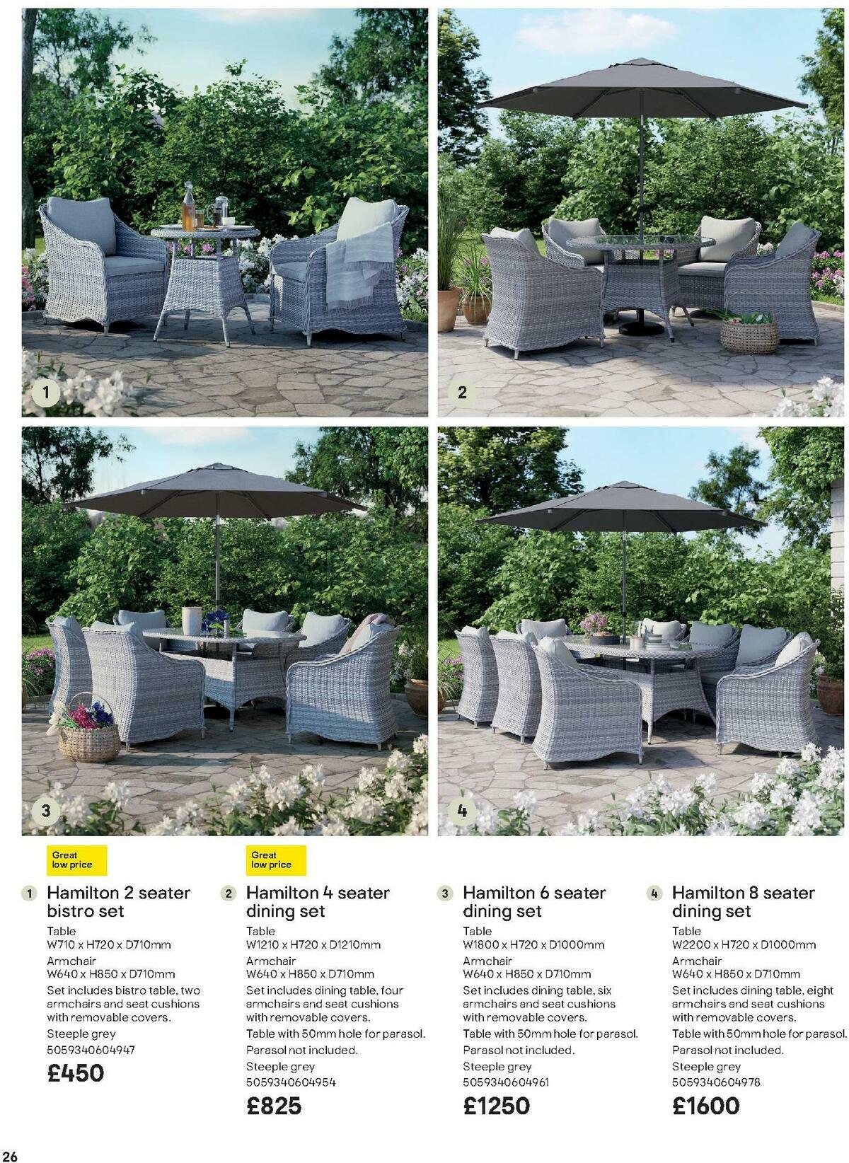 B&Q Outdoors Offers from 1 March