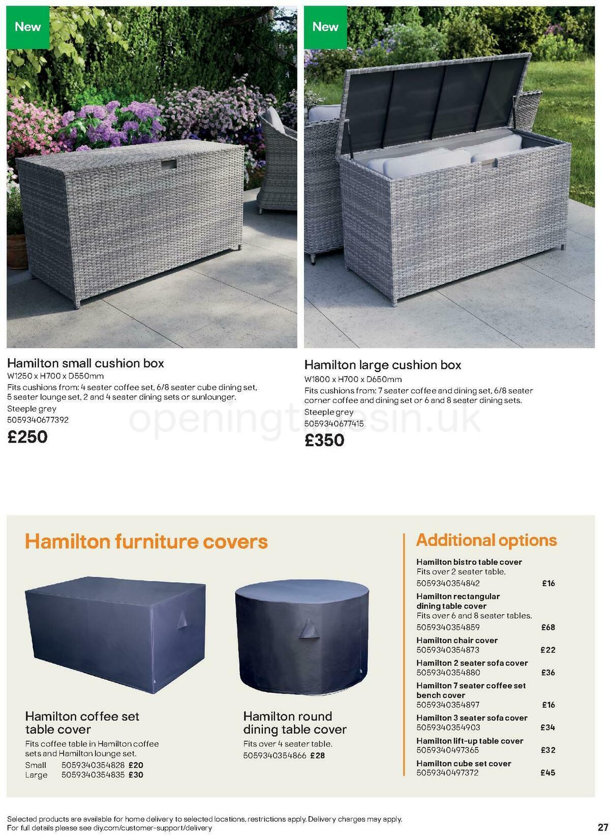 B&Q Outdoors Offers from 1 March