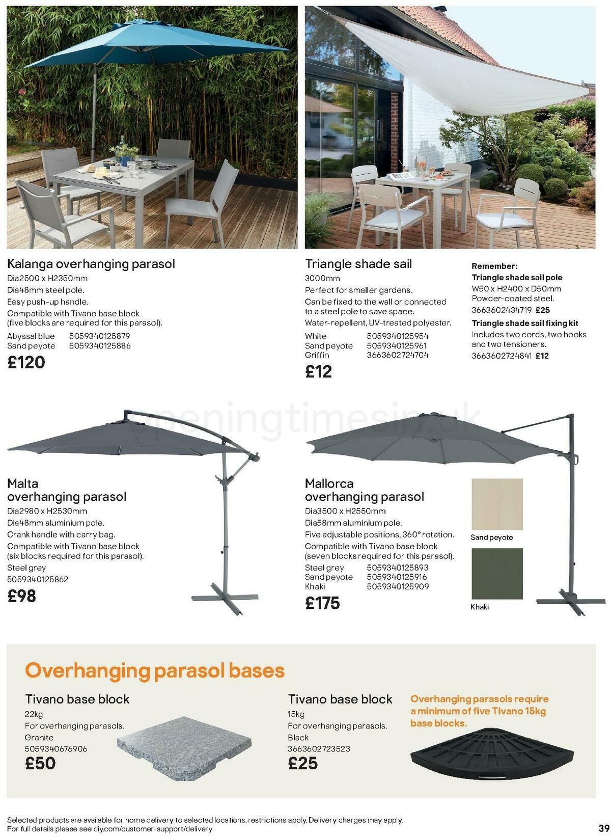 B&Q Outdoors Offers from 1 March