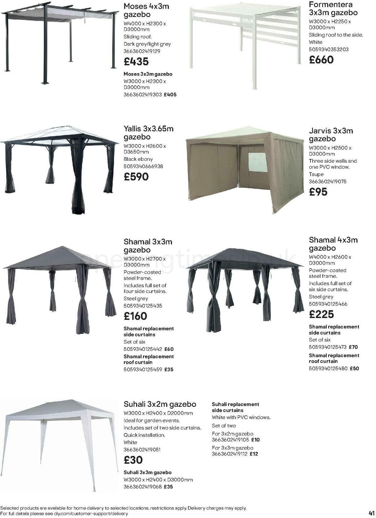 B&Q Outdoors Offers from 1 March