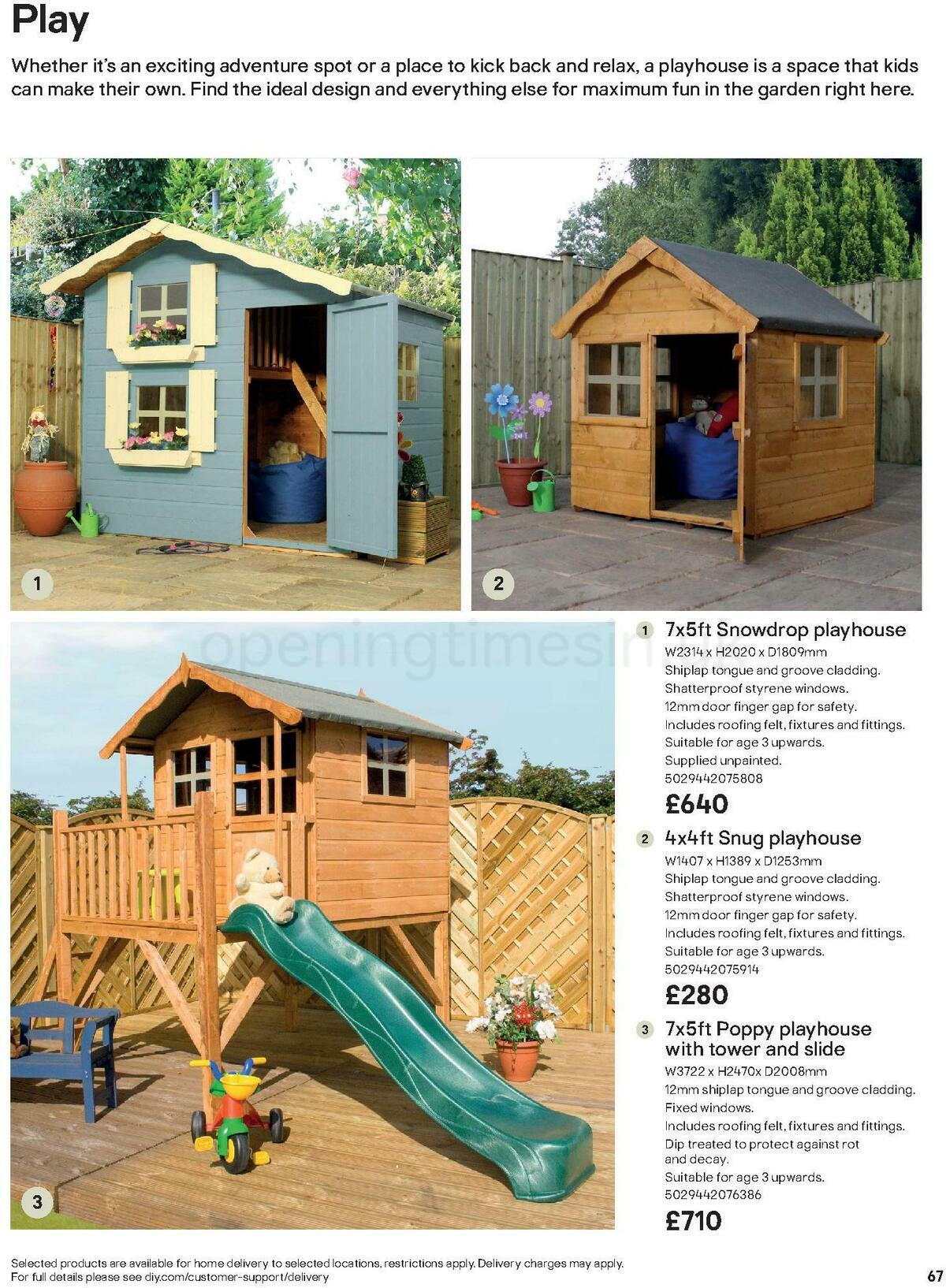 B&Q Outdoors Offers from 1 March