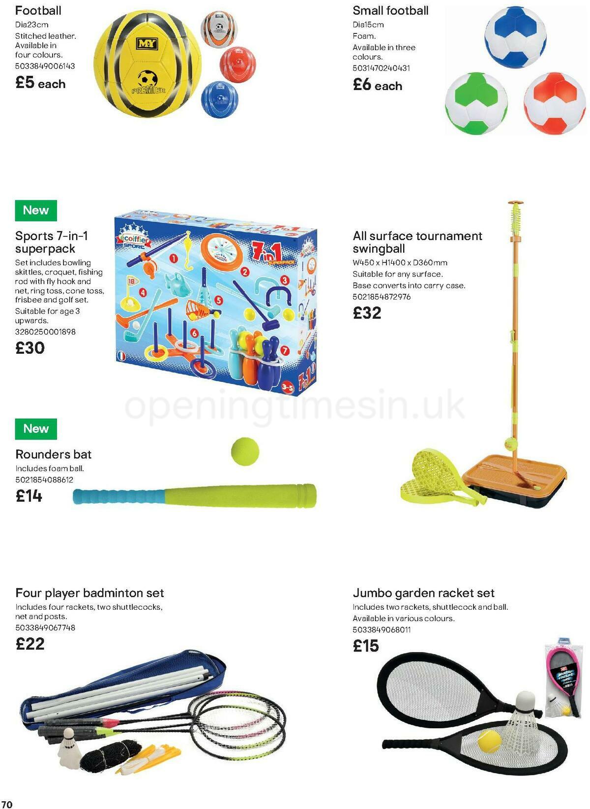B&Q Outdoors Offers from 1 March