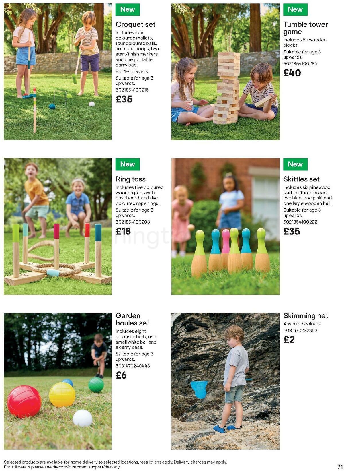 B&Q Outdoors Offers from 1 March
