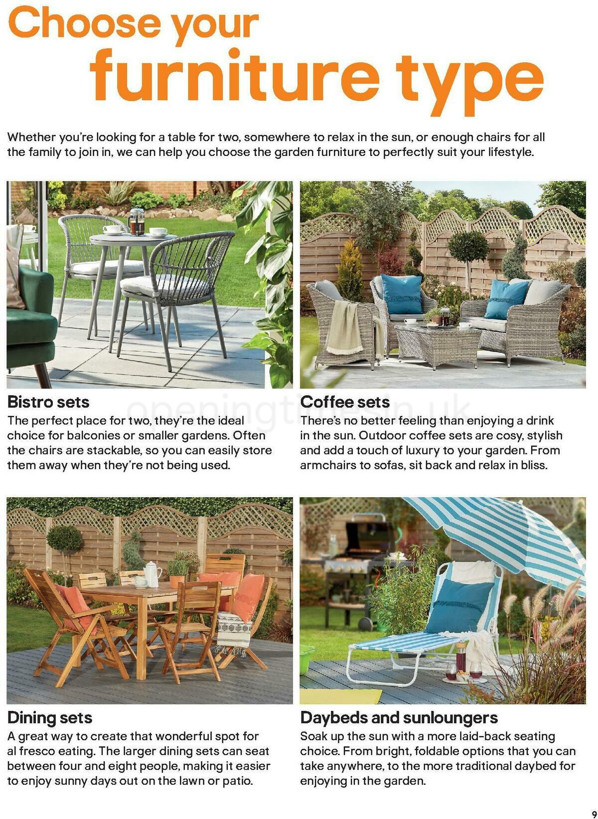 B&Q Outdoors Offers from 1 March
