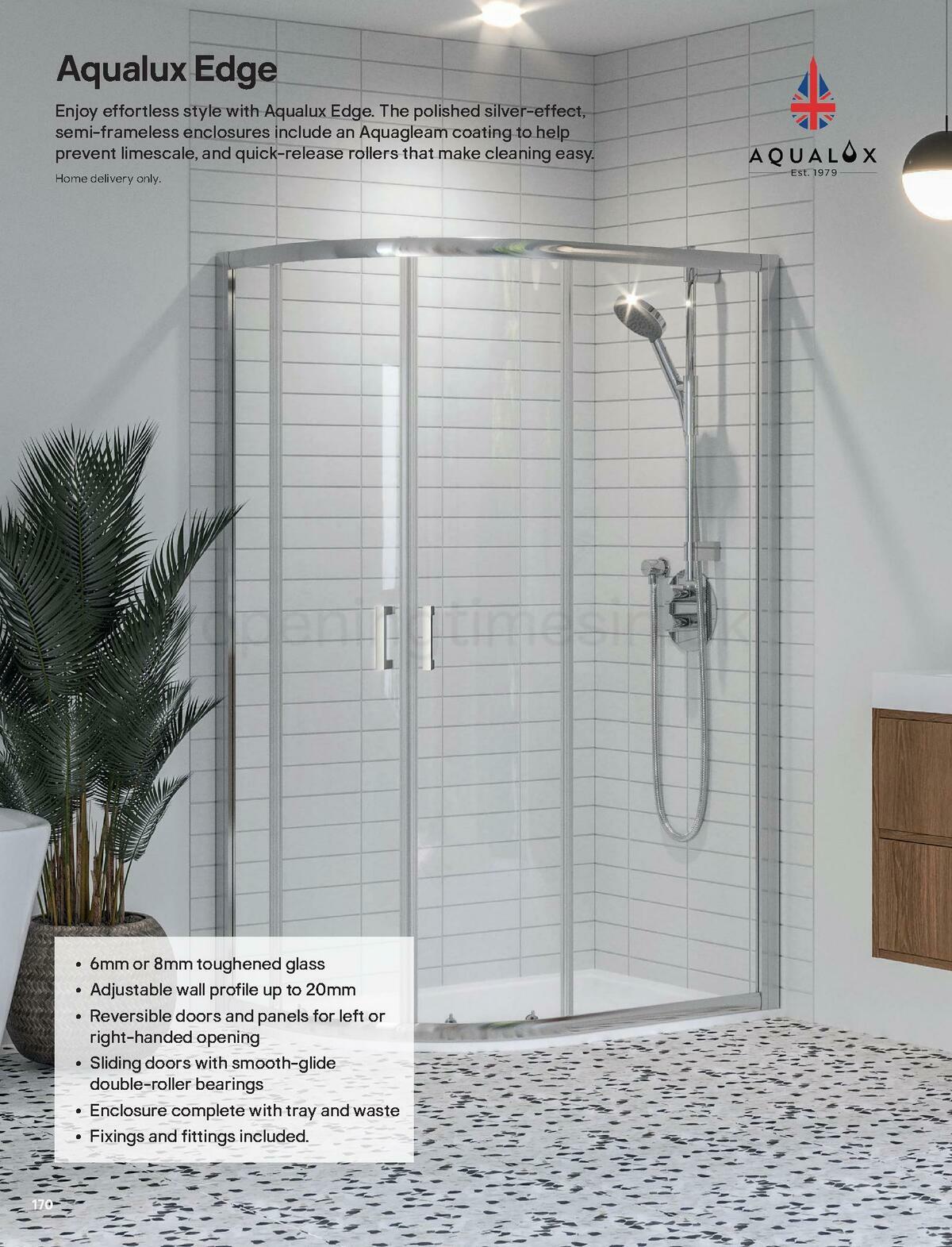 B&Q Bathroom Collections Offers from 24 March
