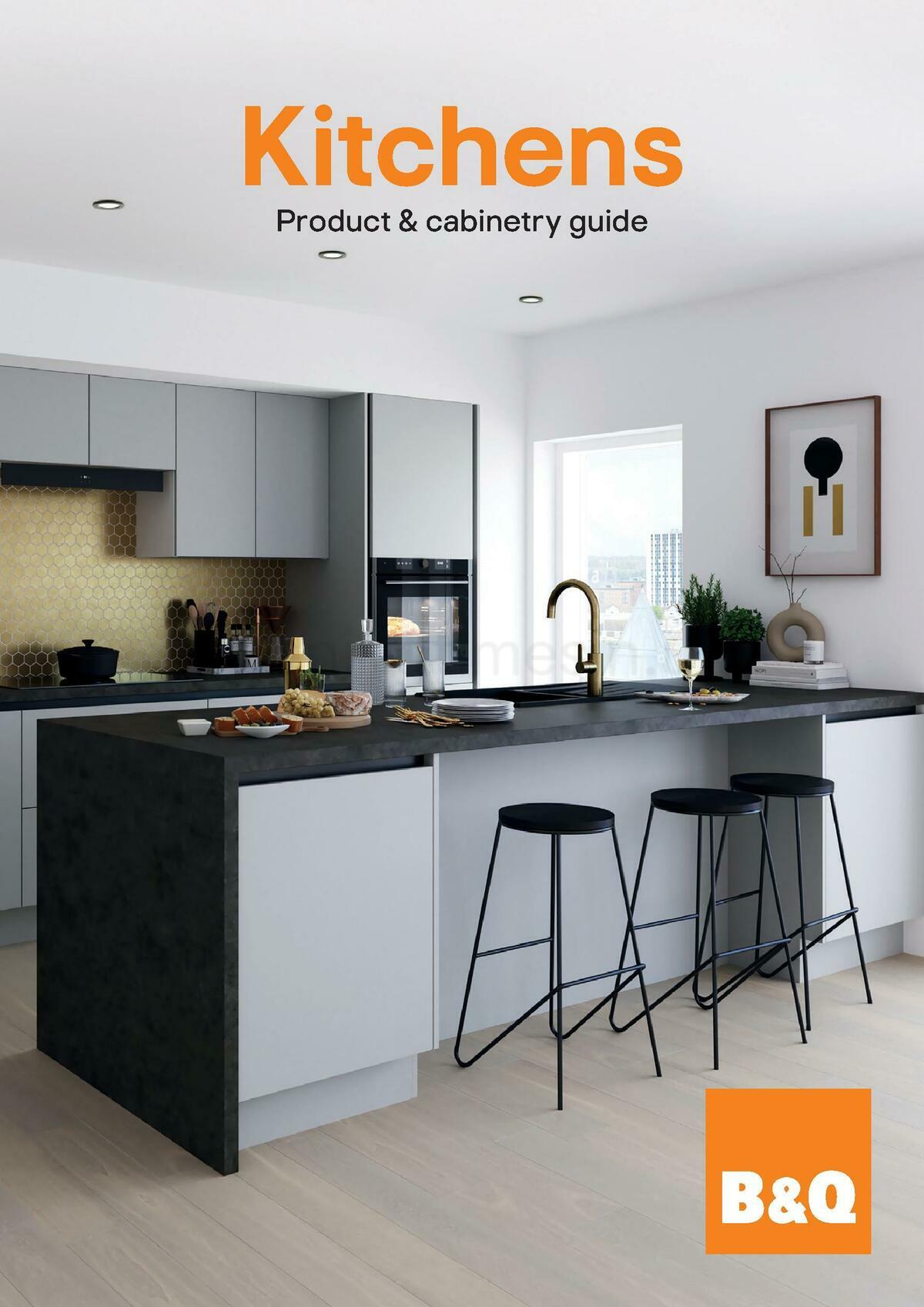 B&Q Kitchens Product & Cabinetry Guide Offers from 16 June