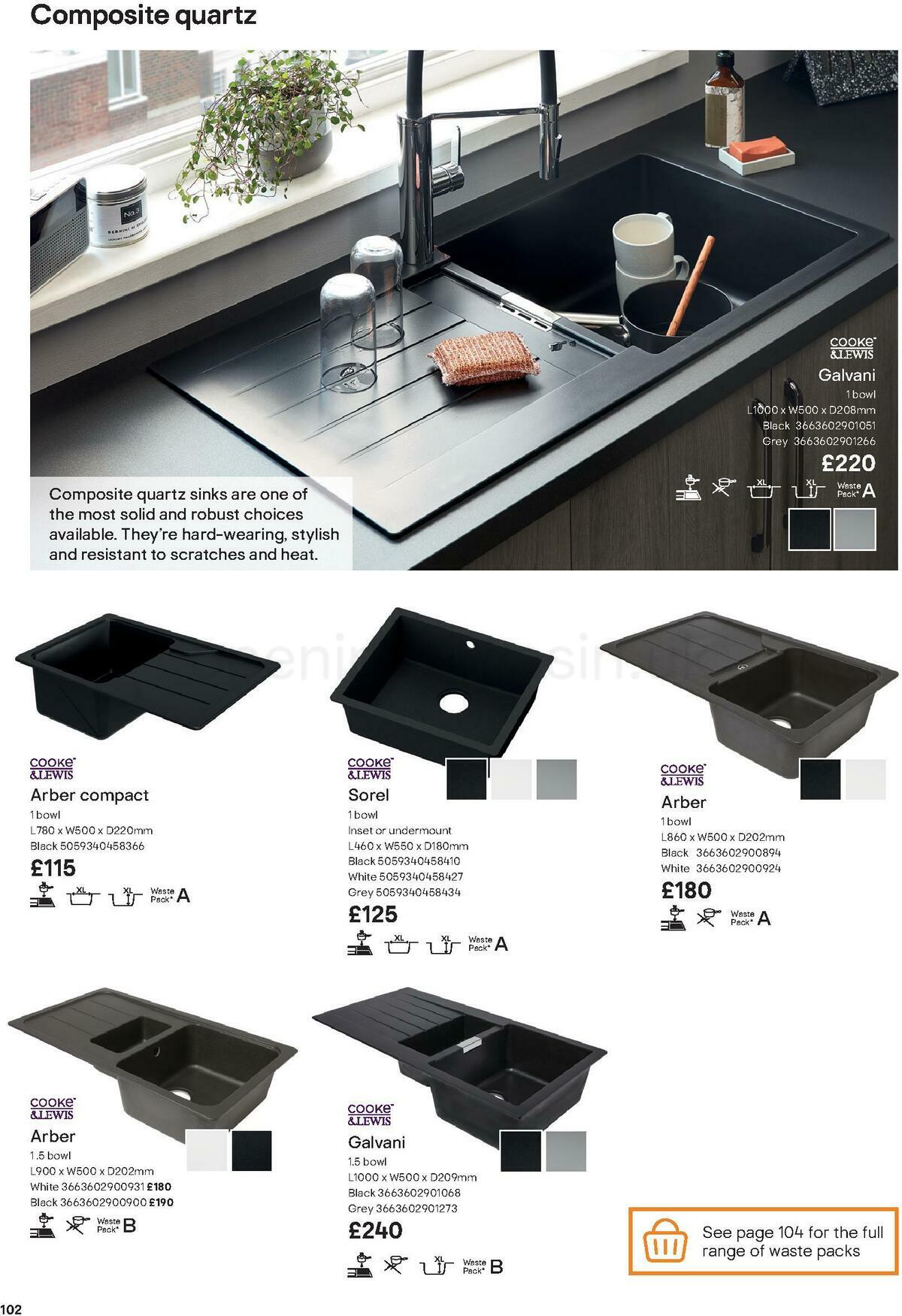 B&Q Kitchens Product & Cabinetry Guide Offers from 16 June