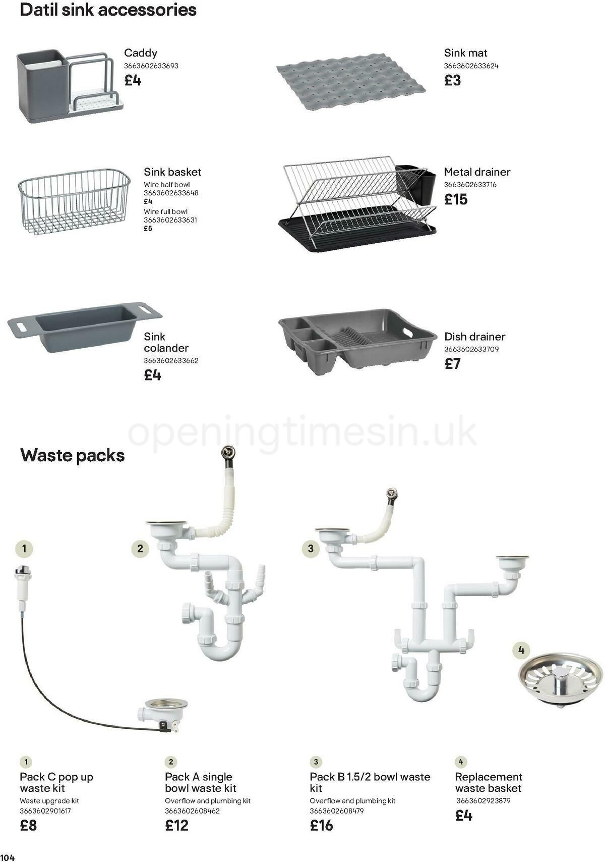 B&Q Kitchens Product & Cabinetry Guide Offers from 16 June