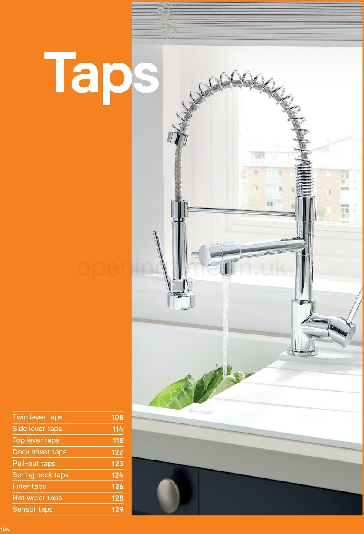 B&Q Kitchens Product & Cabinetry Guide Offers from 16 June