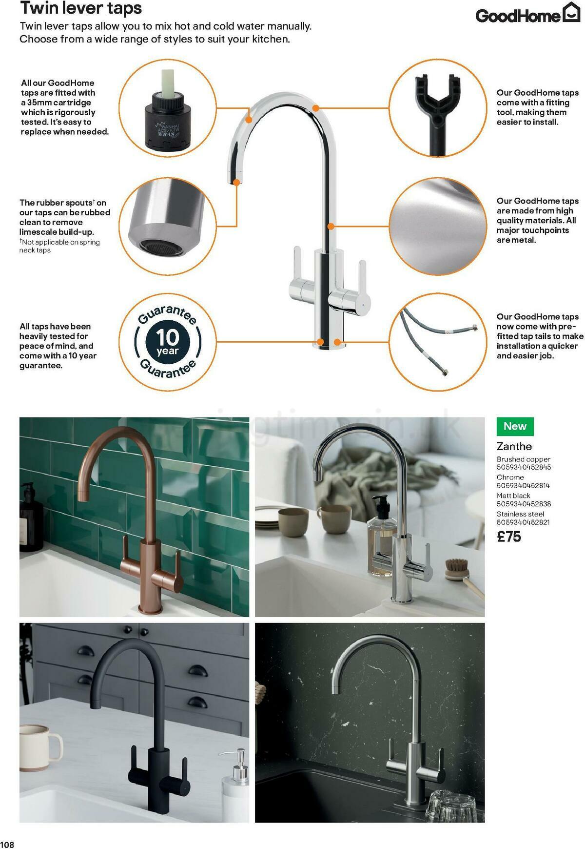 B&Q Kitchens Product & Cabinetry Guide Offers from 16 June