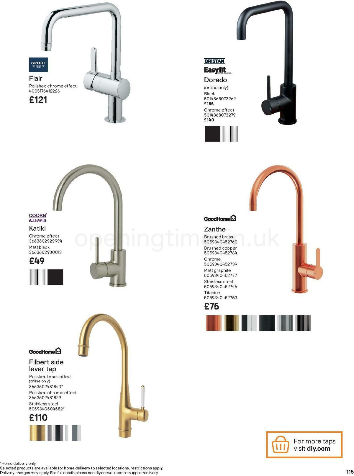 B&Q Kitchens Product & Cabinetry Guide Offers from 16 June