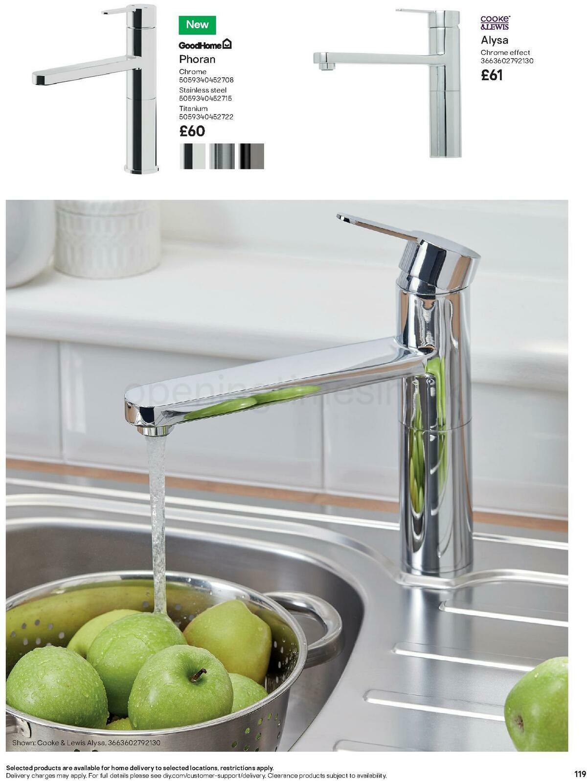 B&Q Kitchens Product & Cabinetry Guide Offers from 16 June