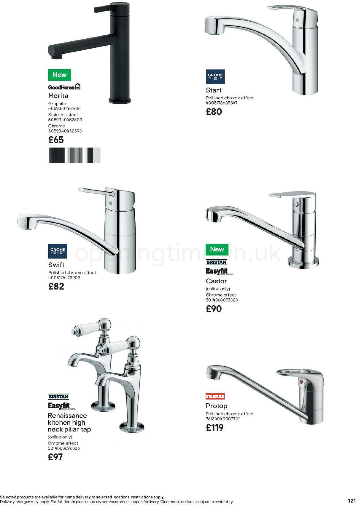 B&Q Kitchens Product & Cabinetry Guide Offers from 16 June