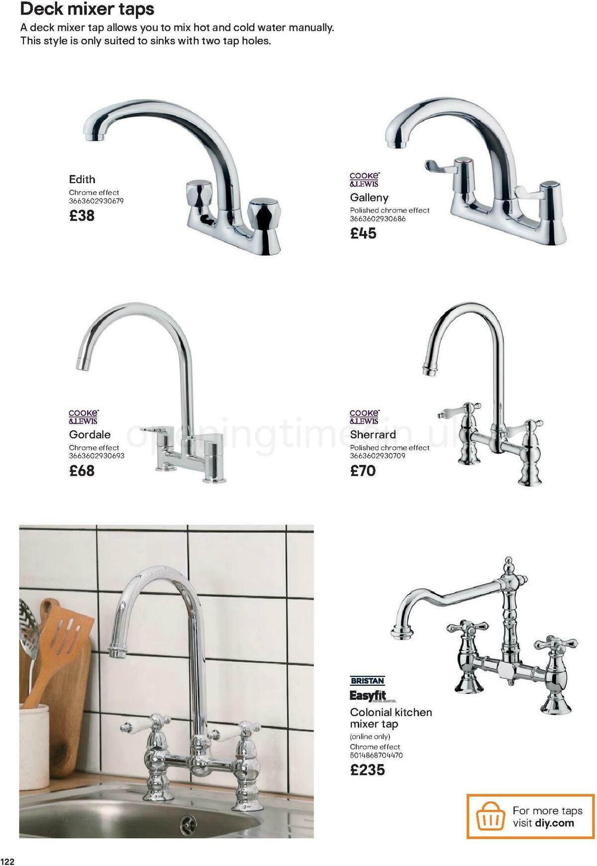 B&Q Kitchens Product & Cabinetry Guide Offers from 16 June