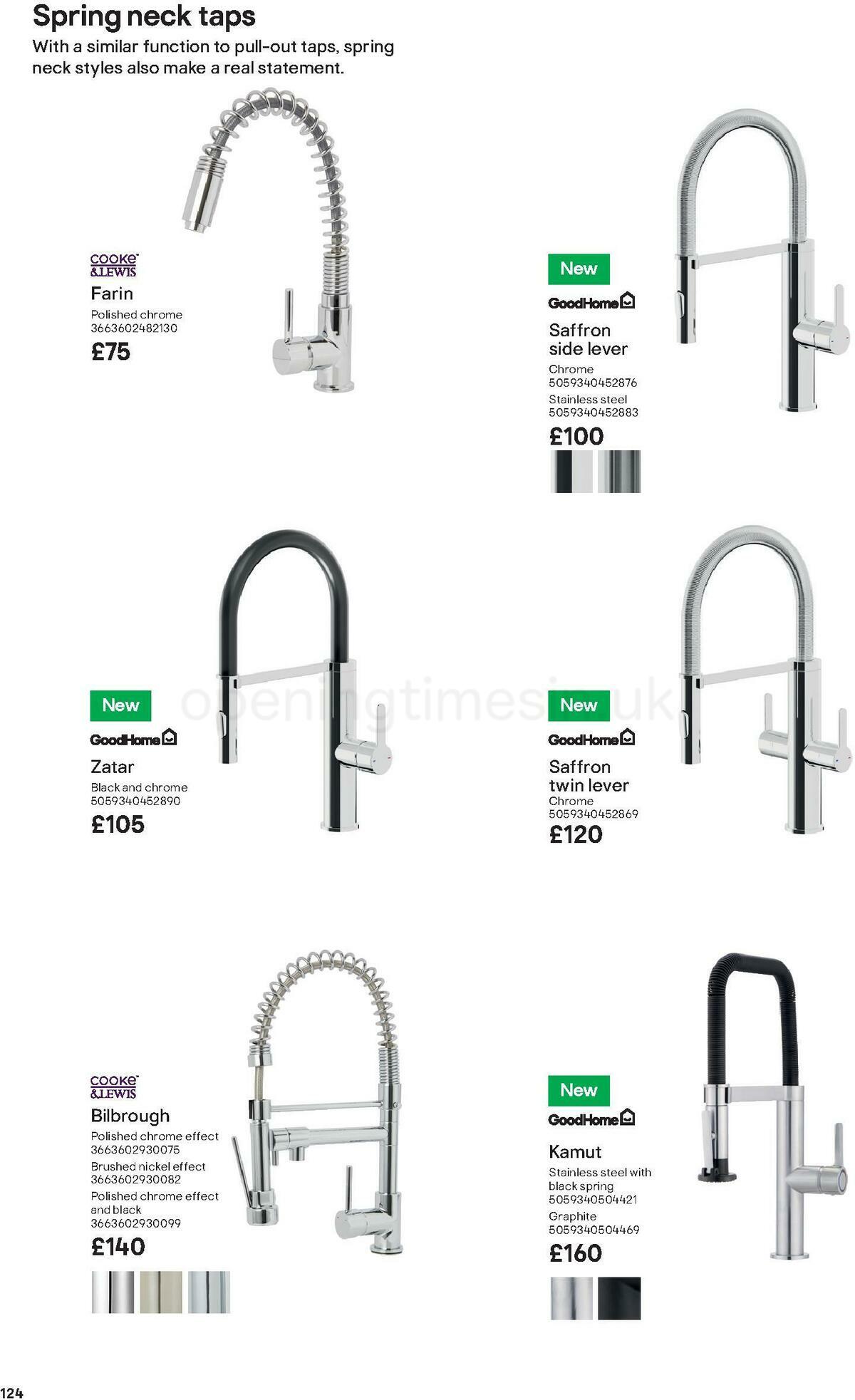 B&Q Kitchens Product & Cabinetry Guide Offers from 16 June