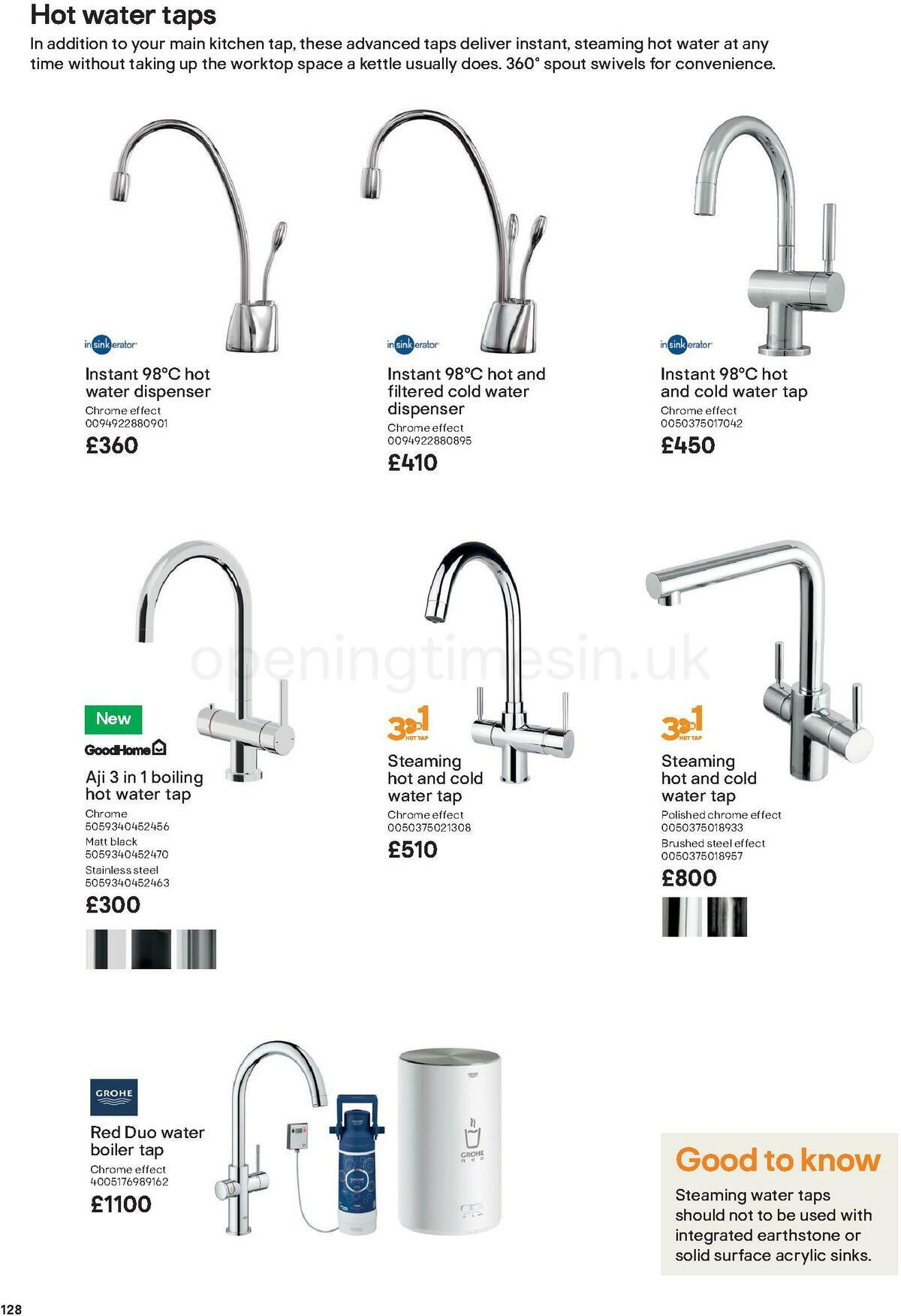 B&Q Kitchens Product & Cabinetry Guide Offers from 16 June