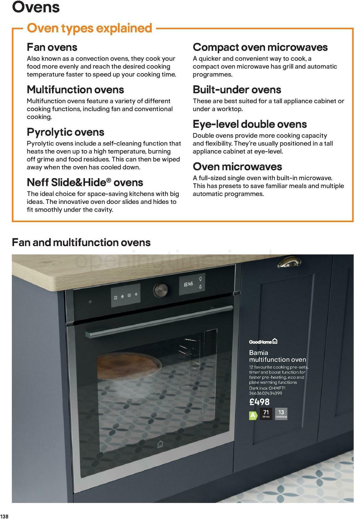 B&Q Kitchens Product & Cabinetry Guide Offers from 16 June