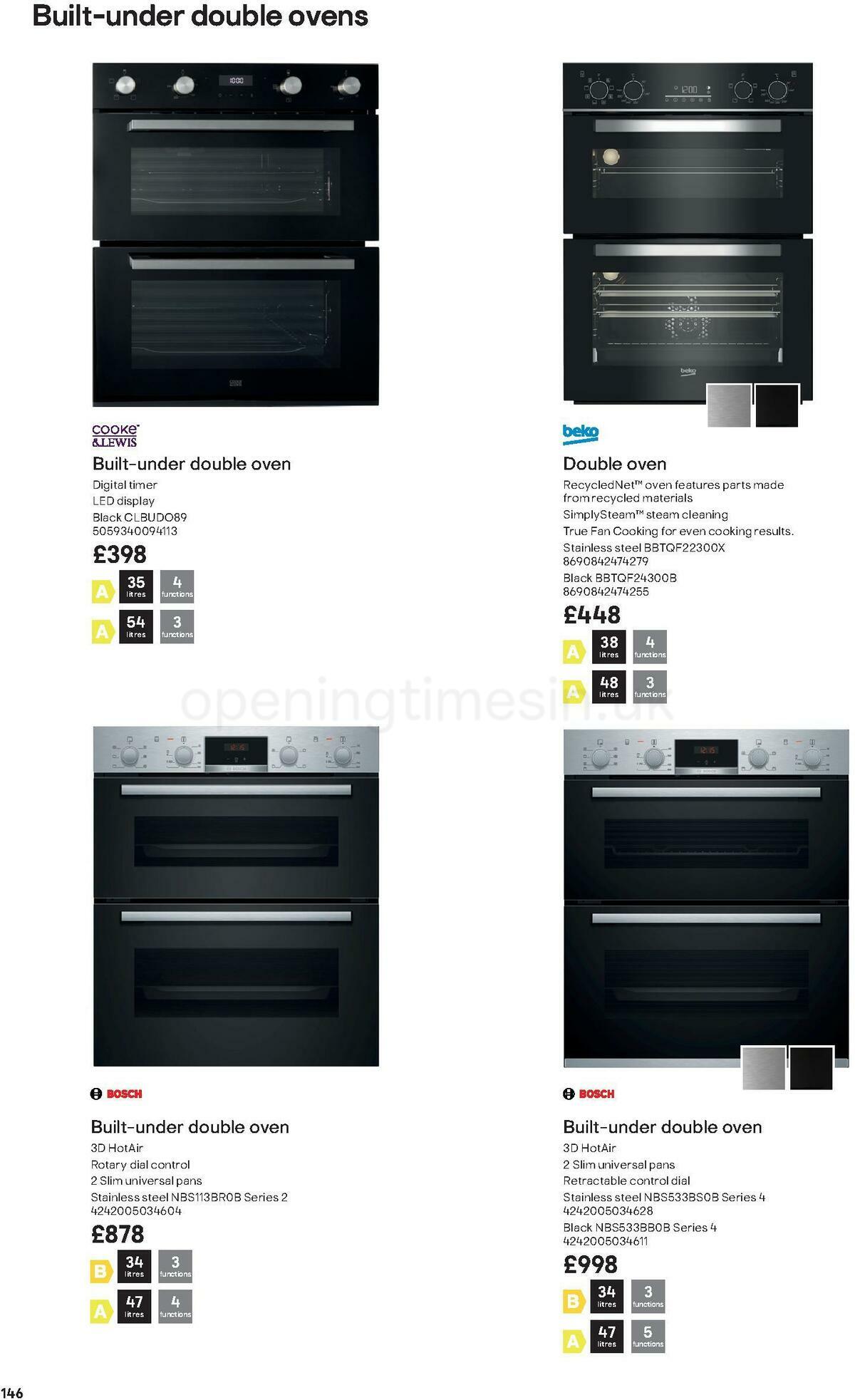 B&Q Kitchens Product & Cabinetry Guide Offers from 16 June