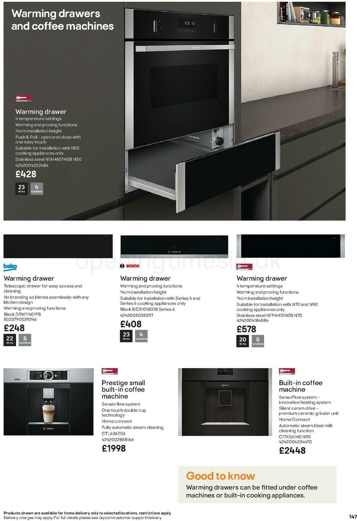 B&Q Kitchens Product & Cabinetry Guide Offers from 16 June