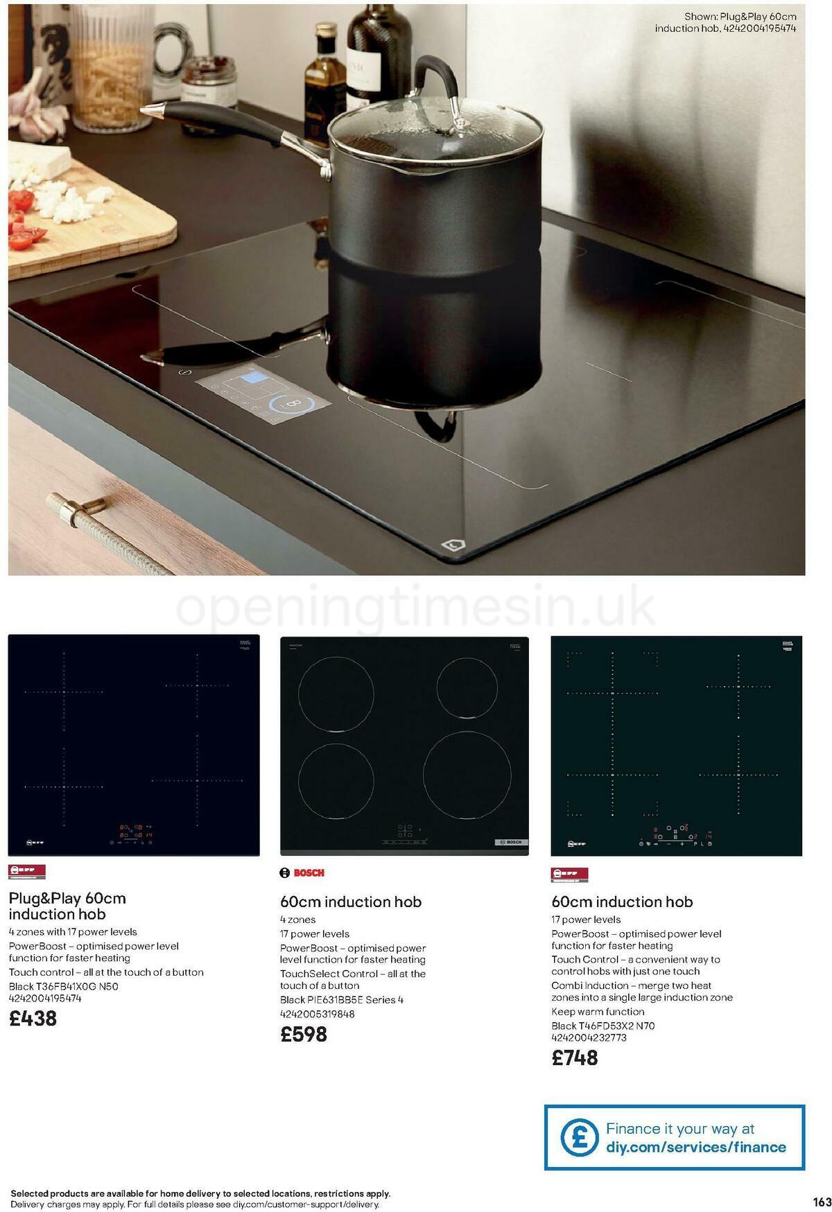 B&Q Kitchens Product & Cabinetry Guide Offers from 16 June