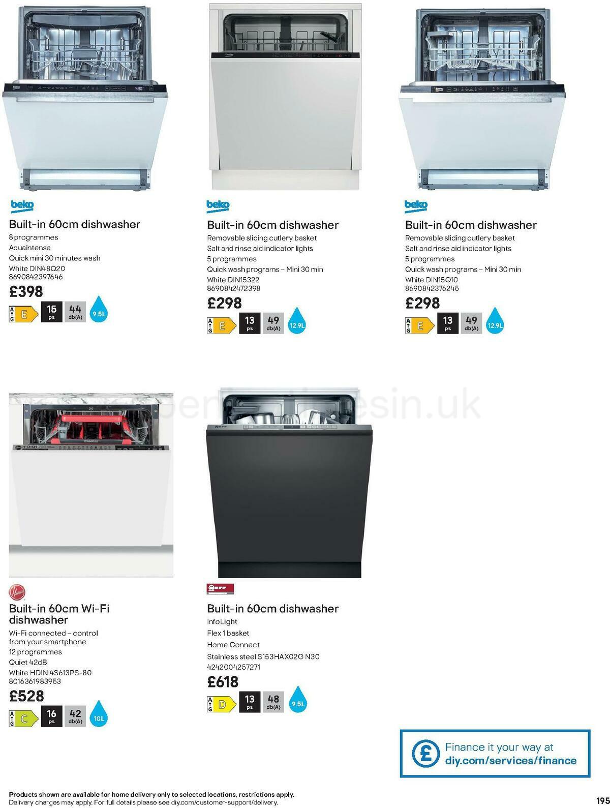 B&Q Kitchens Product & Cabinetry Guide Offers from 16 June