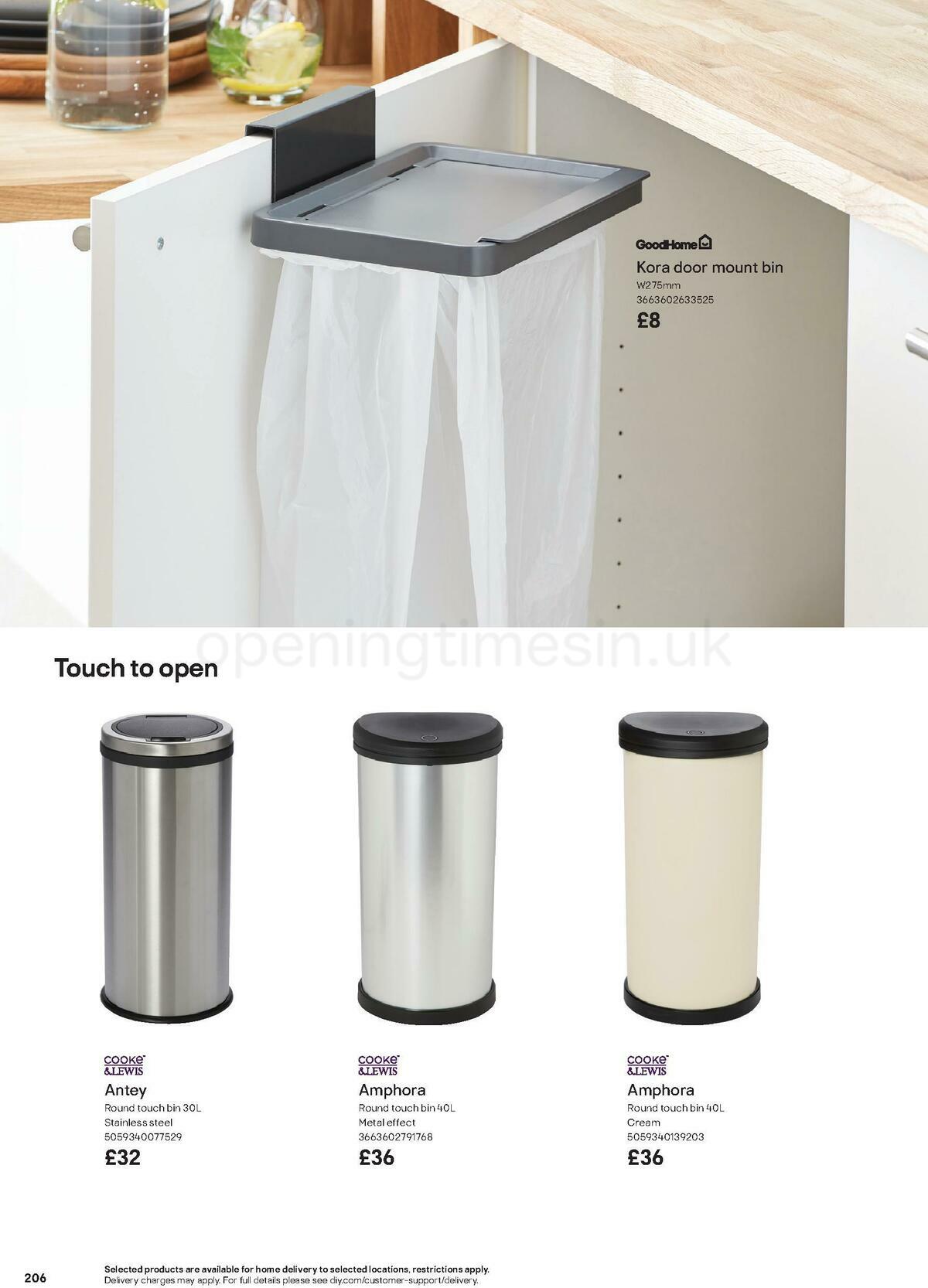 B&Q Kitchens Product & Cabinetry Guide Offers from 16 June