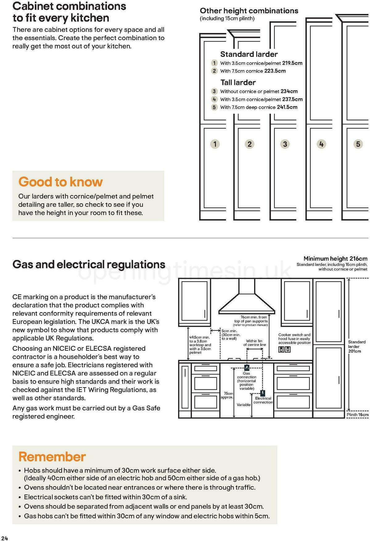 B&Q Kitchens Product & Cabinetry Guide Offers from 16 June