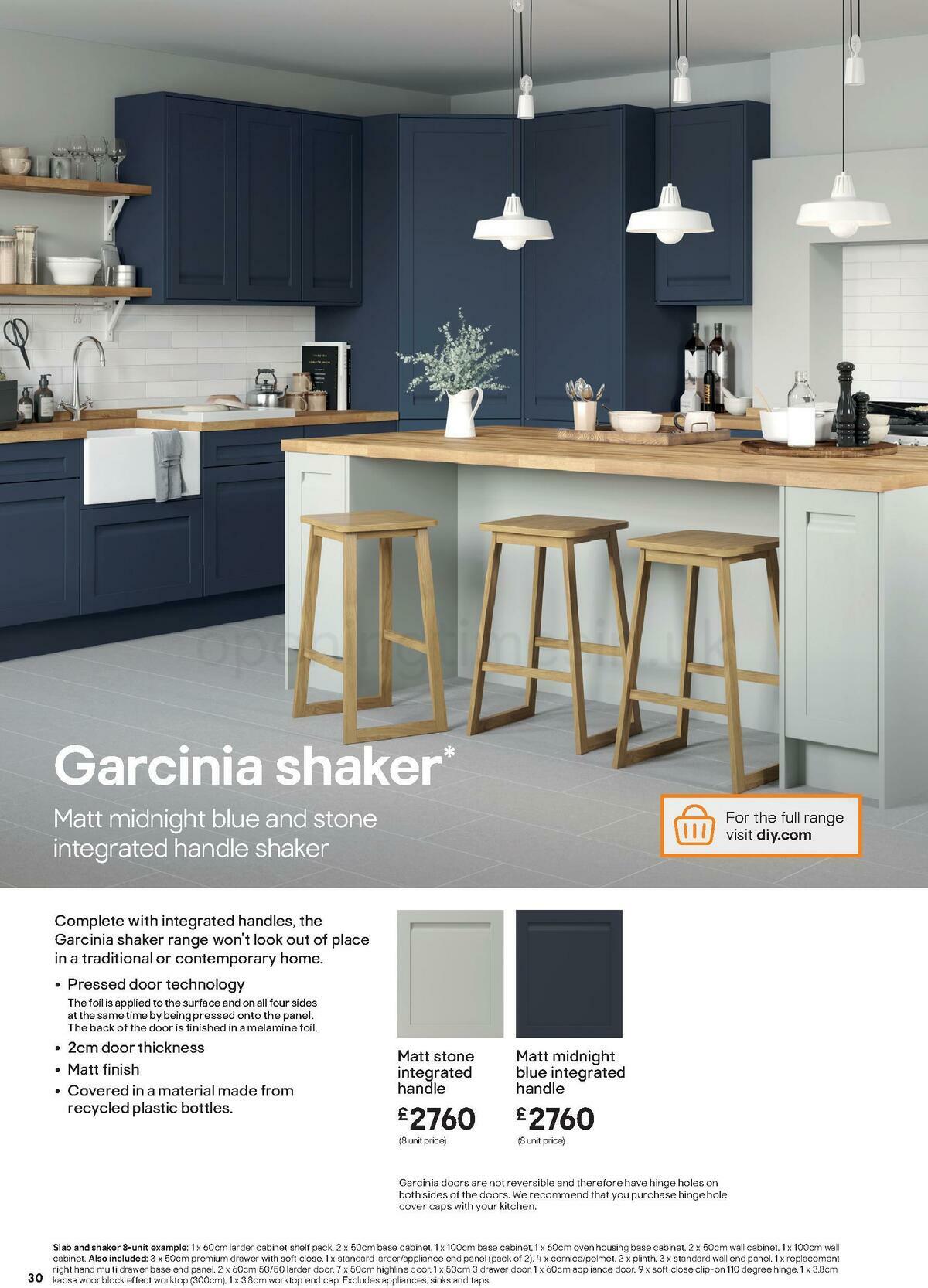 B&Q Kitchens Product & Cabinetry Guide Offers from 16 June