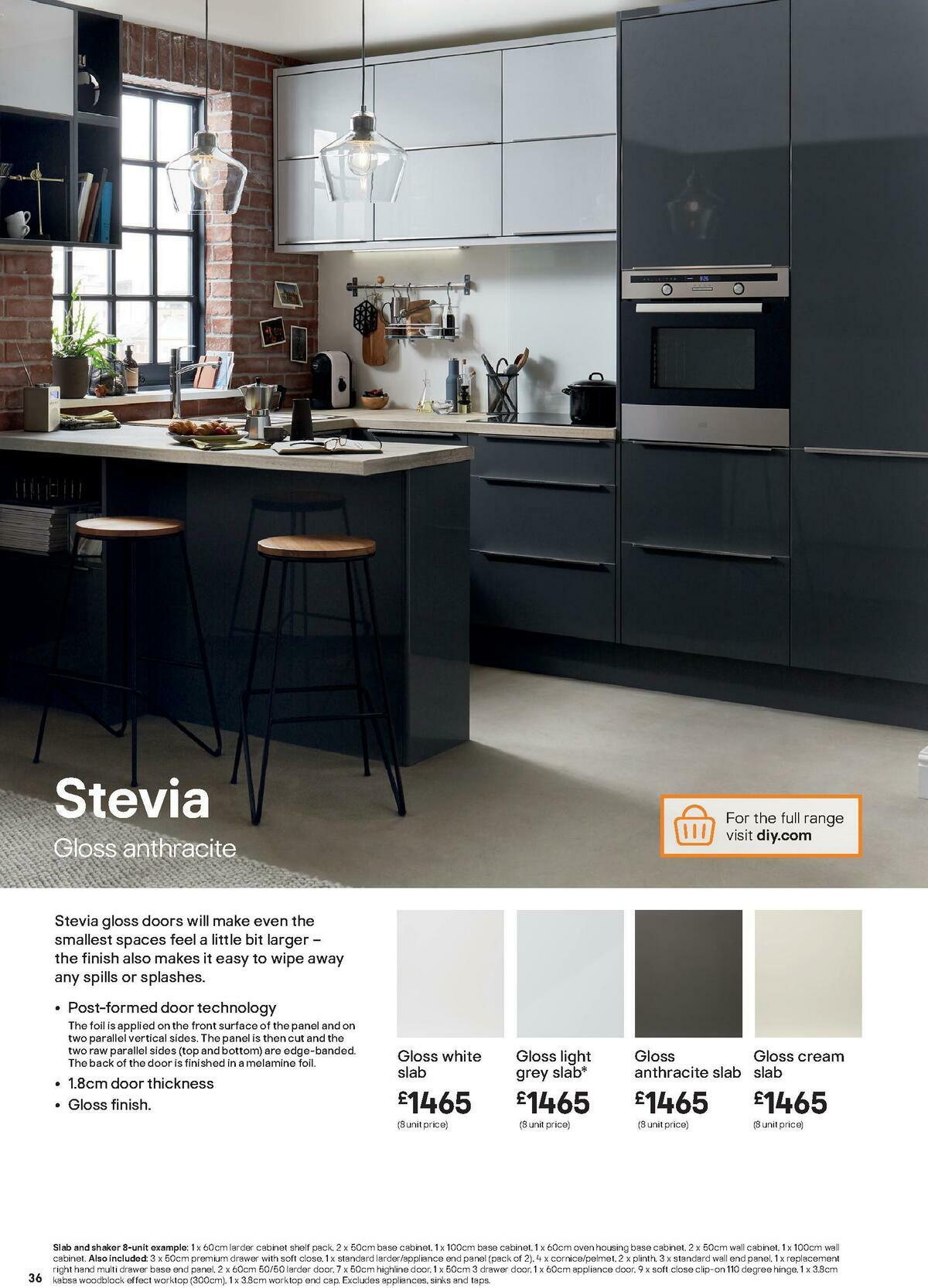 B&Q Kitchens Product & Cabinetry Guide Offers from 16 June