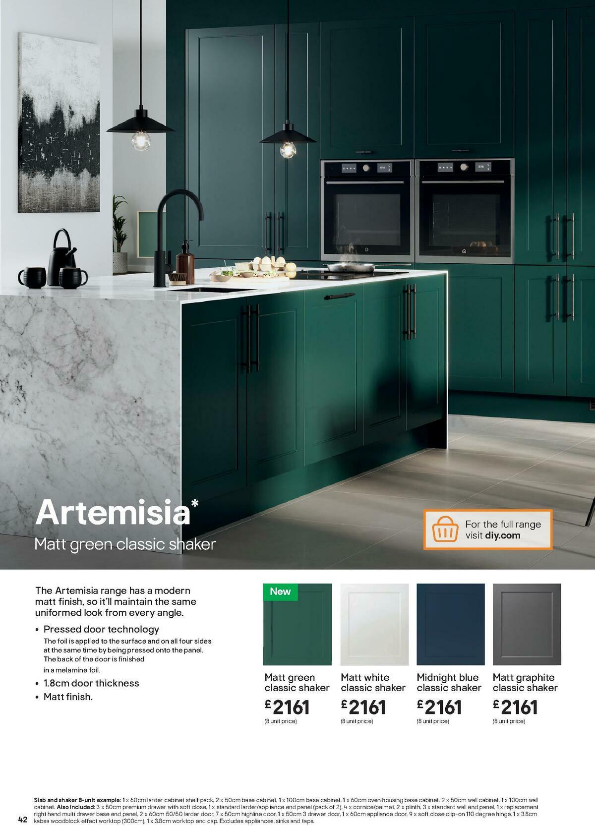 B&Q Kitchens Product & Cabinetry Guide Offers from 16 June
