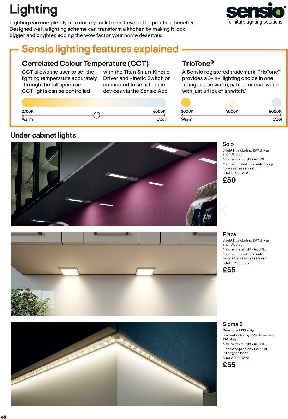 B&Q Kitchens Product & Cabinetry Guide Offers from 16 June