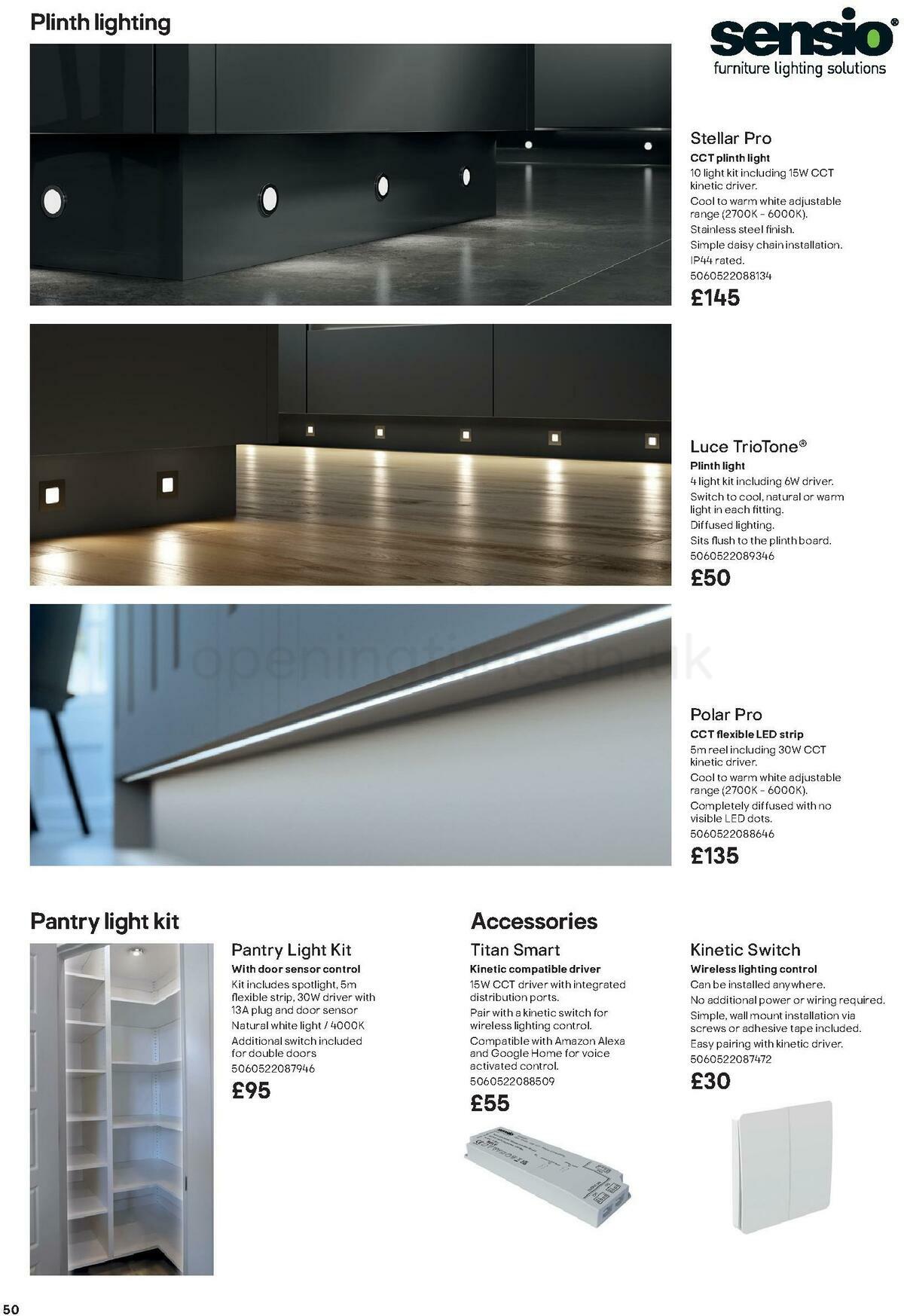 B&Q Kitchens Product & Cabinetry Guide Offers from 16 June