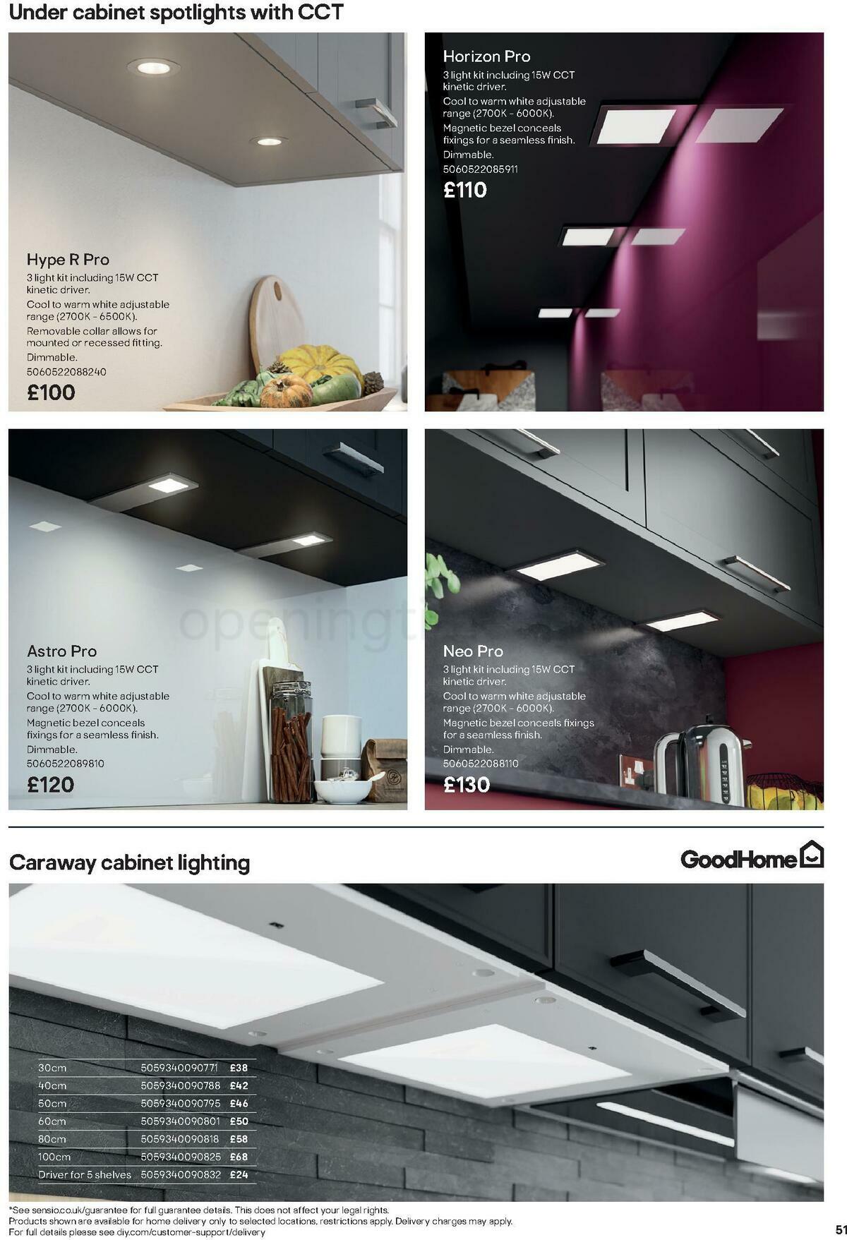 B&Q Kitchens Product & Cabinetry Guide Offers from 16 June