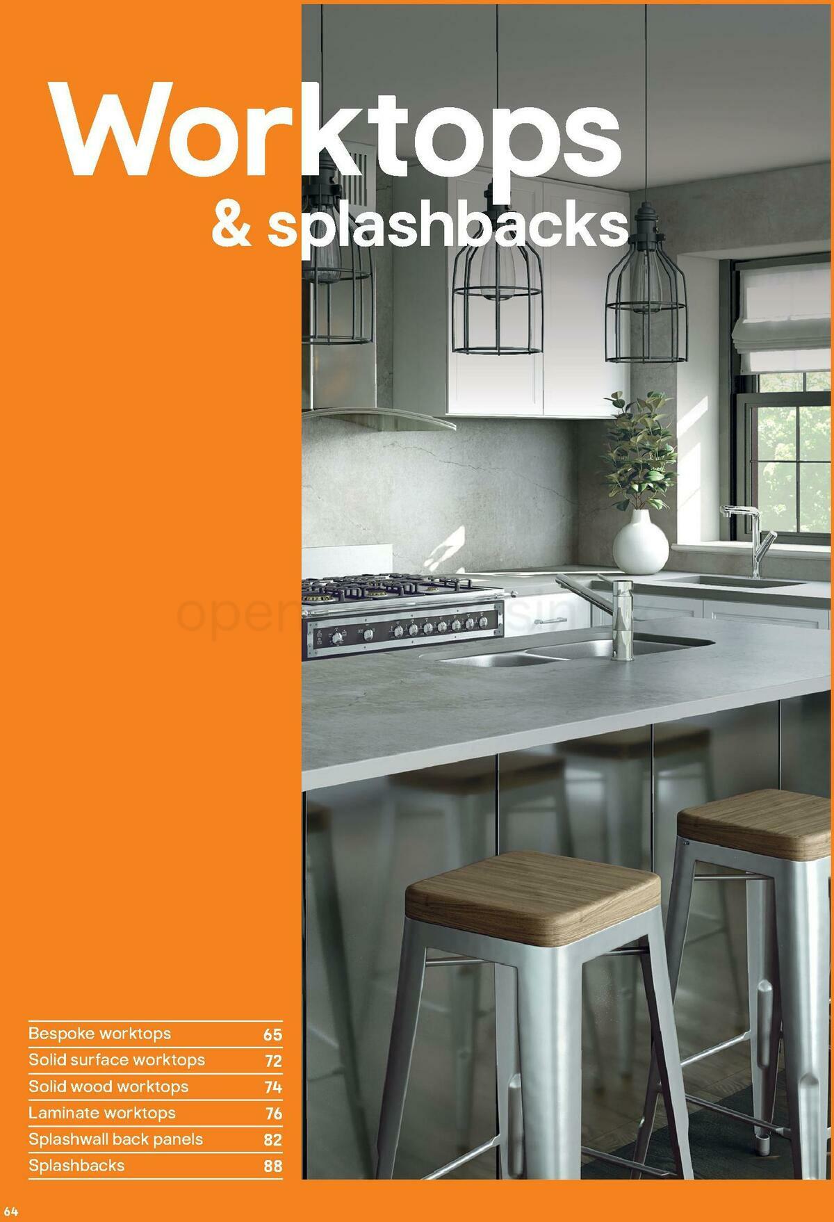 B&Q Kitchens Product & Cabinetry Guide Offers from 16 June
