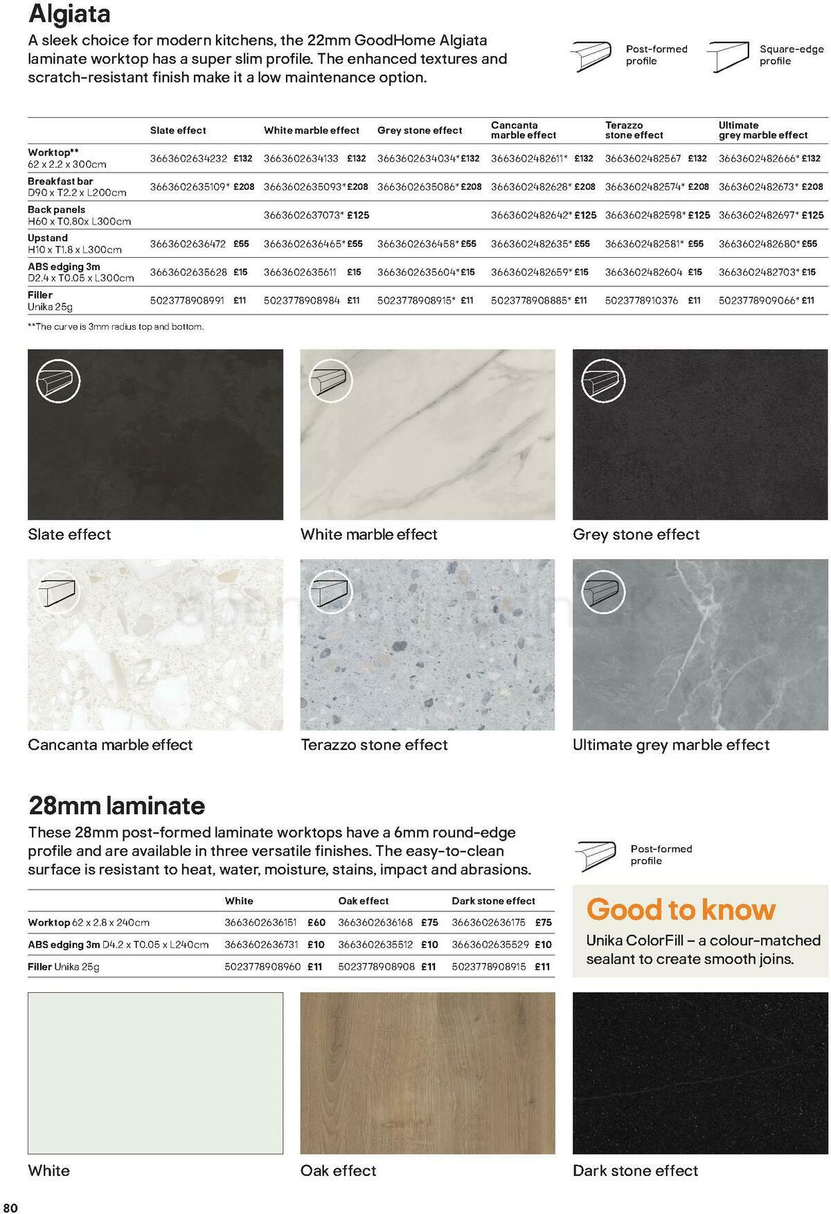 B&Q Kitchens Product & Cabinetry Guide Offers from 16 June