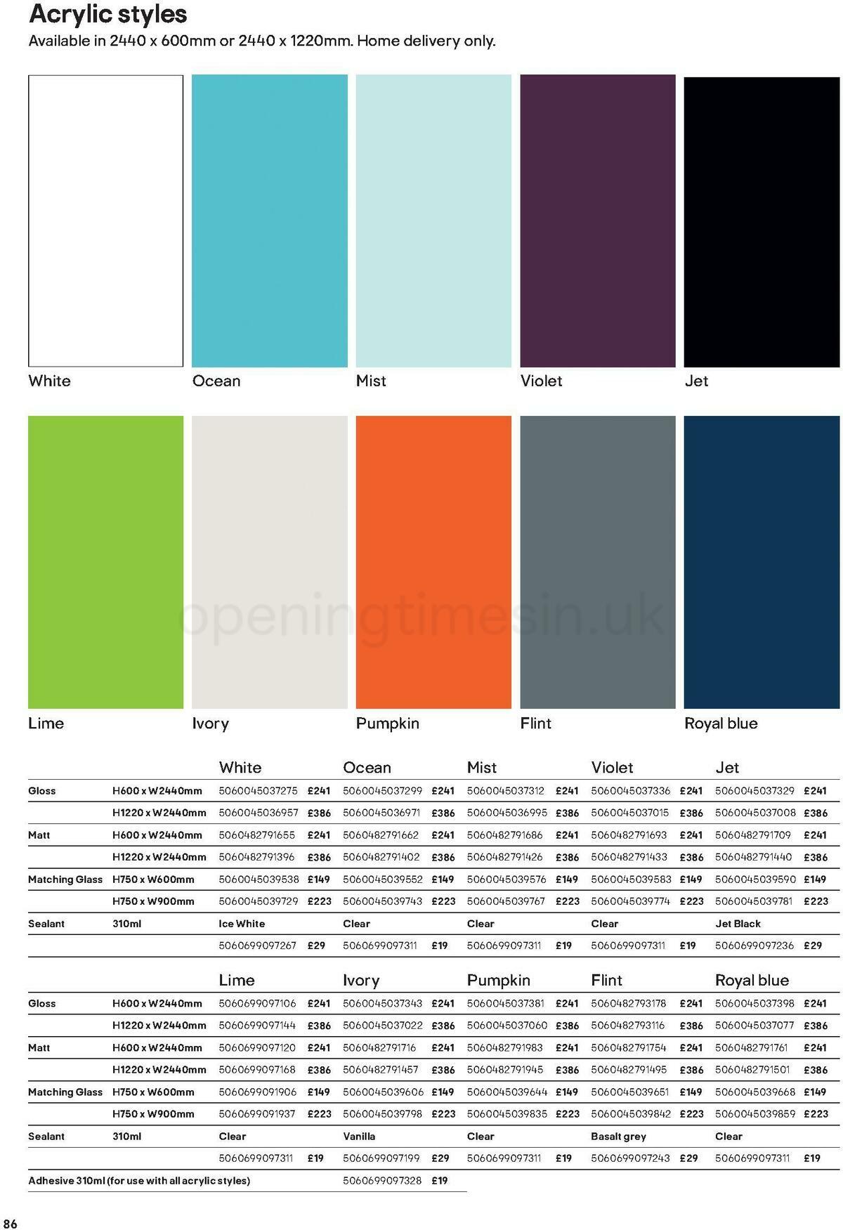 B&Q Kitchens Product & Cabinetry Guide Offers from 16 June