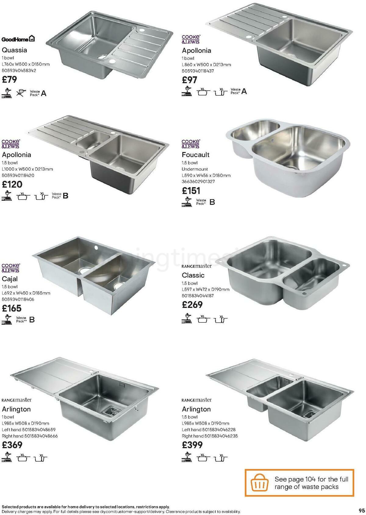 B&Q Kitchens Product & Cabinetry Guide Offers from 16 June