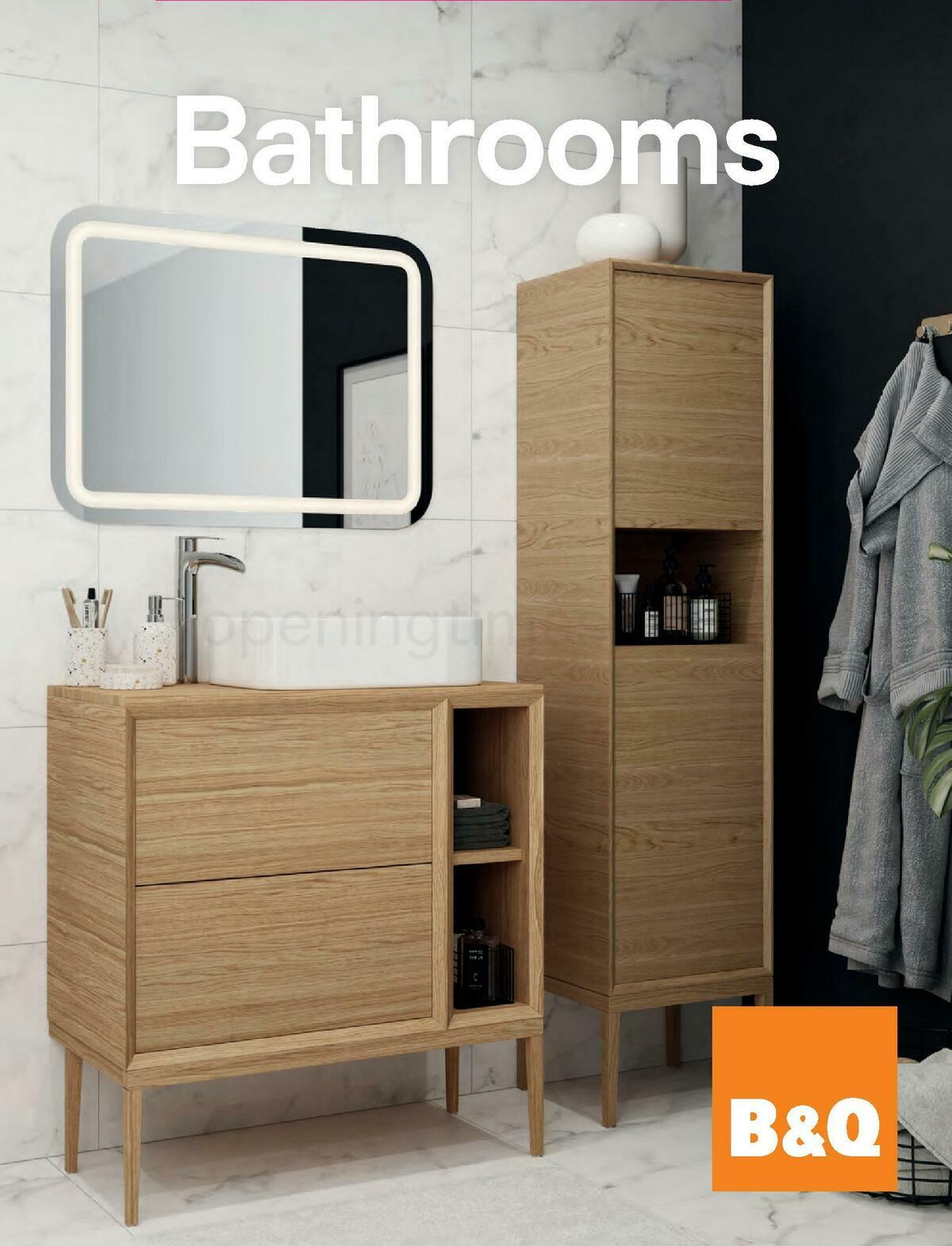 B&Q Bathrooms Offers from 27 June