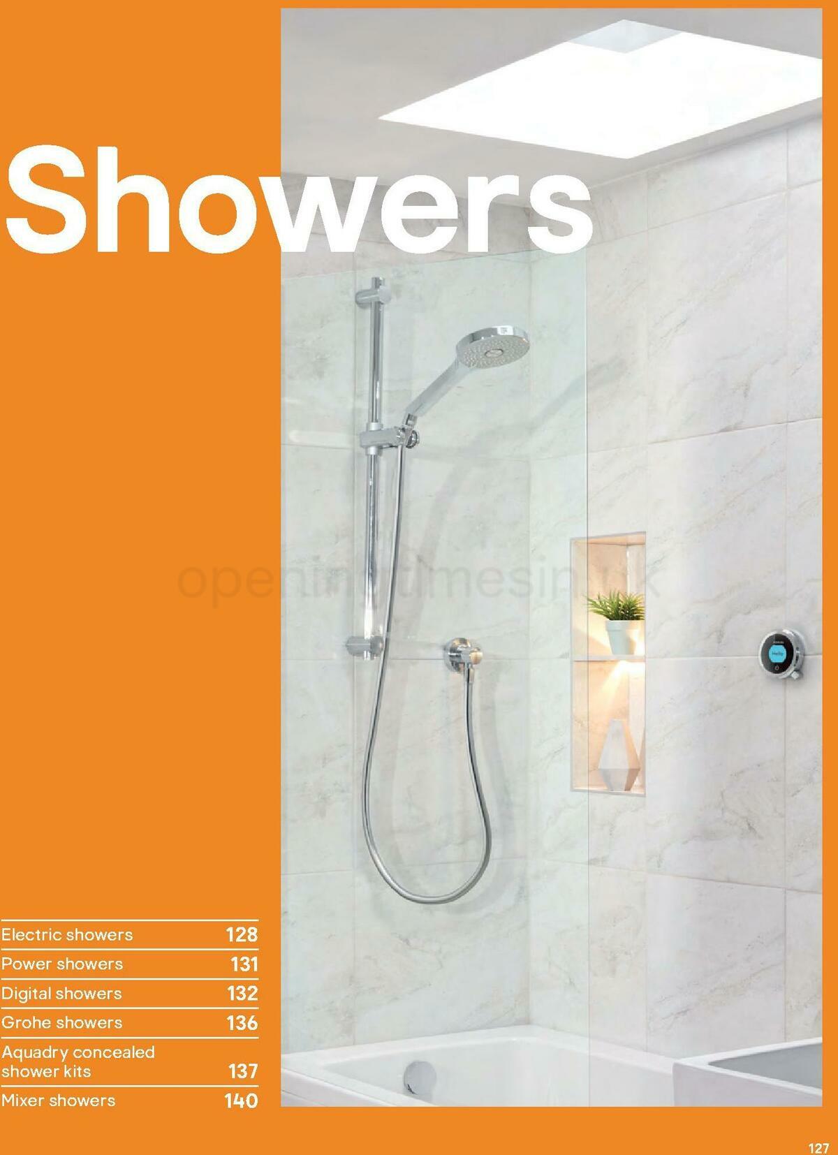 B&Q Bathrooms Offers from 27 June