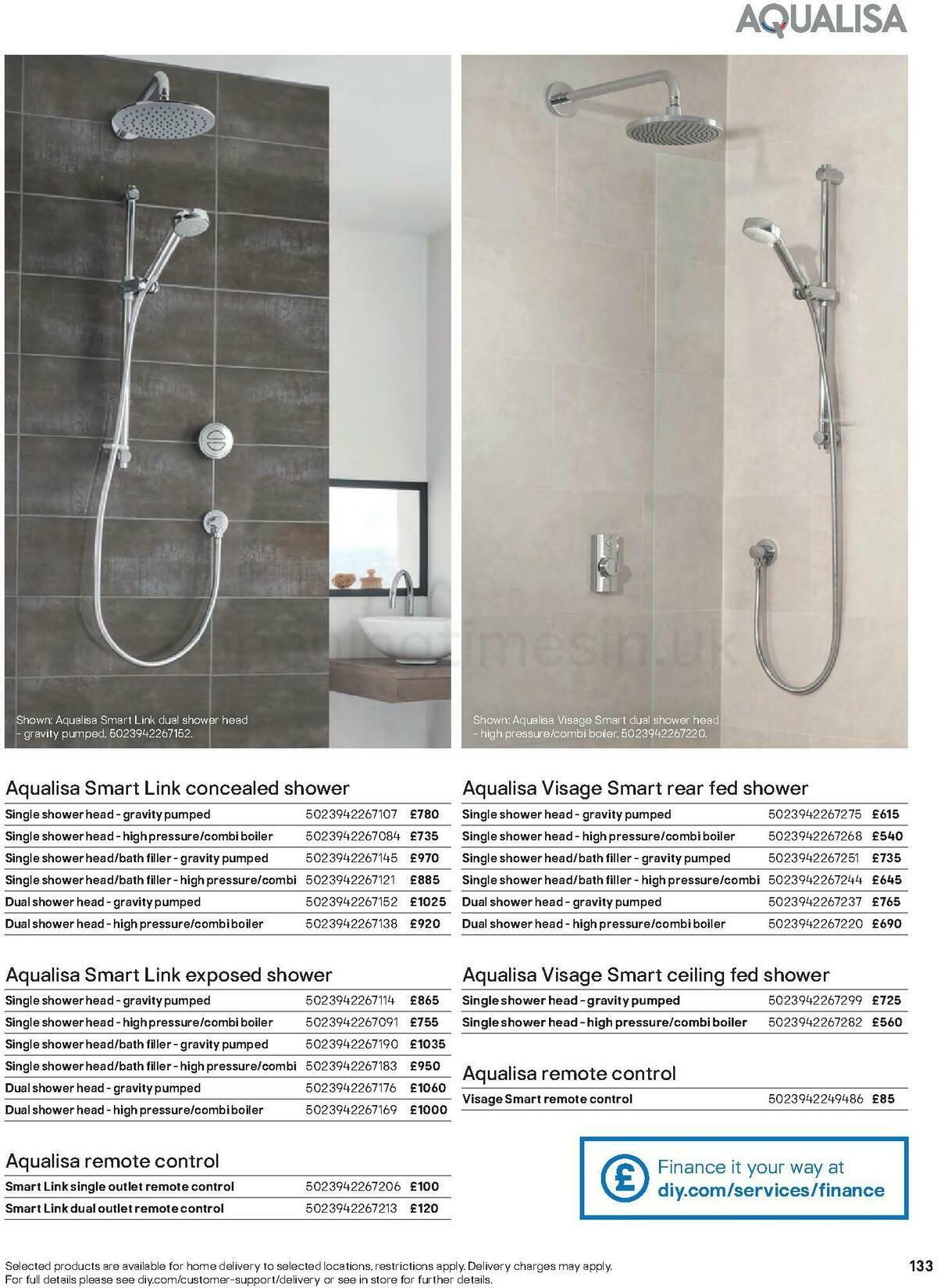 B&Q Bathrooms Offers from 27 June